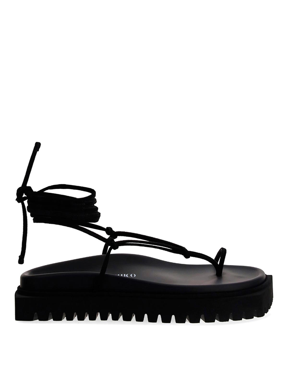 The Attico Renée sandals - Black - Women | 212WS907L007100