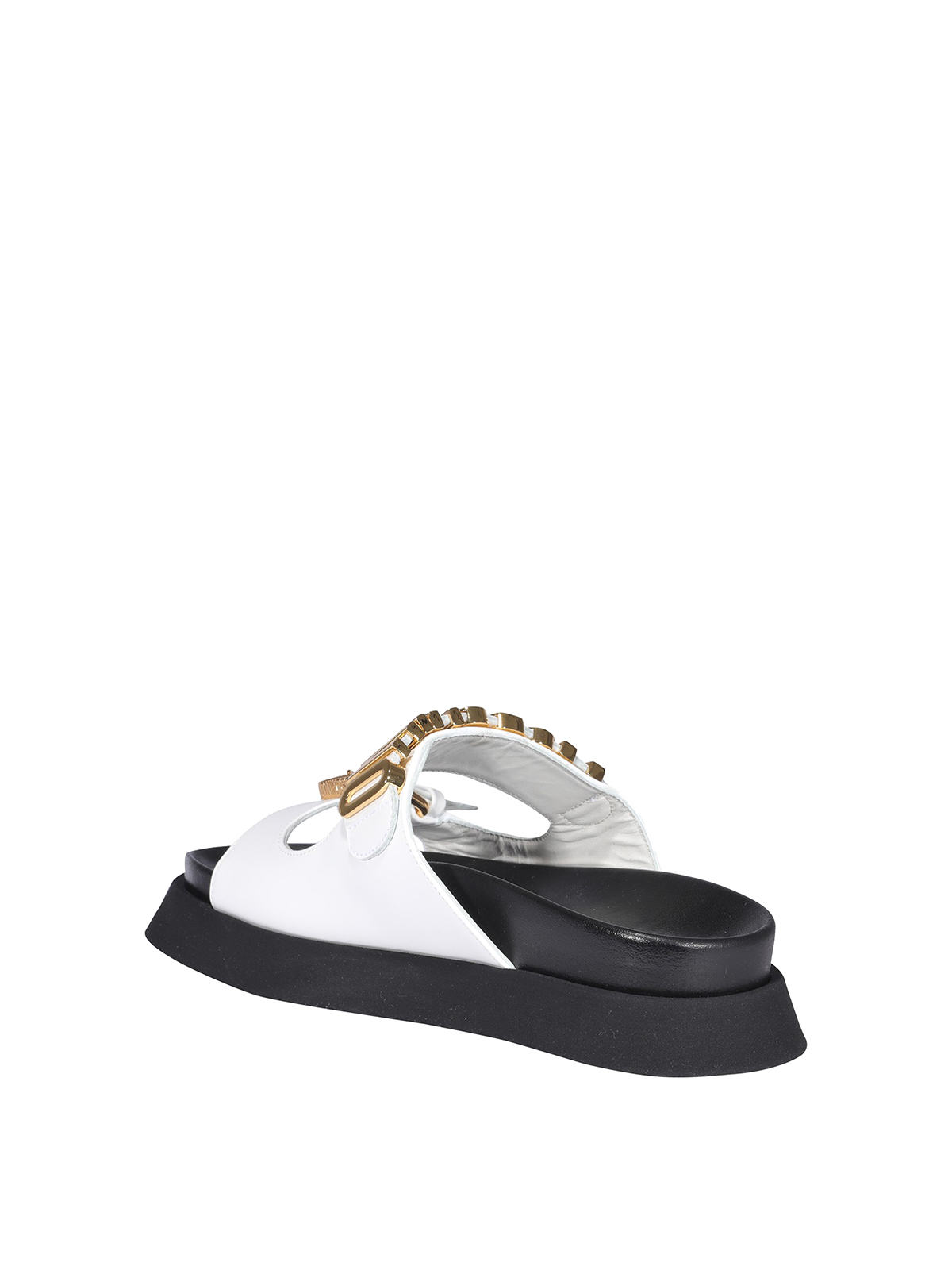 シューズ・サンダルその他 MOSCHINO COUTURE Woman Heeled sandals White MA1656AG1MM20 MOSCHINO COUTURE: Heeled sandals woman - White | Moschino