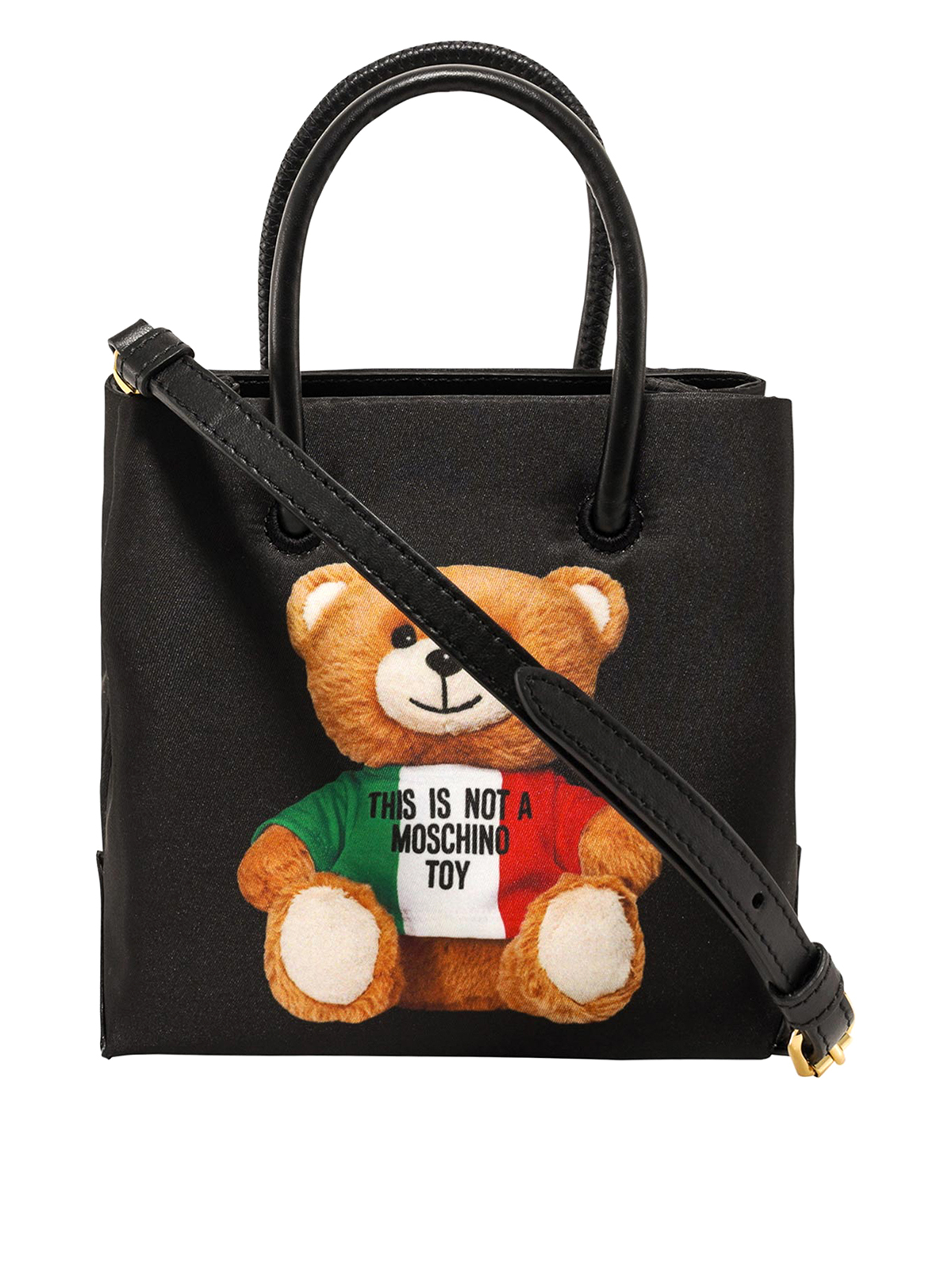Shop Moschino Bolso Shopping - Italian Teddy Mini In Negro