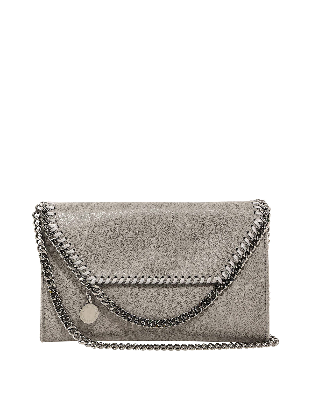 Stella Mccartney Falabella Cross Body Bag In Silver