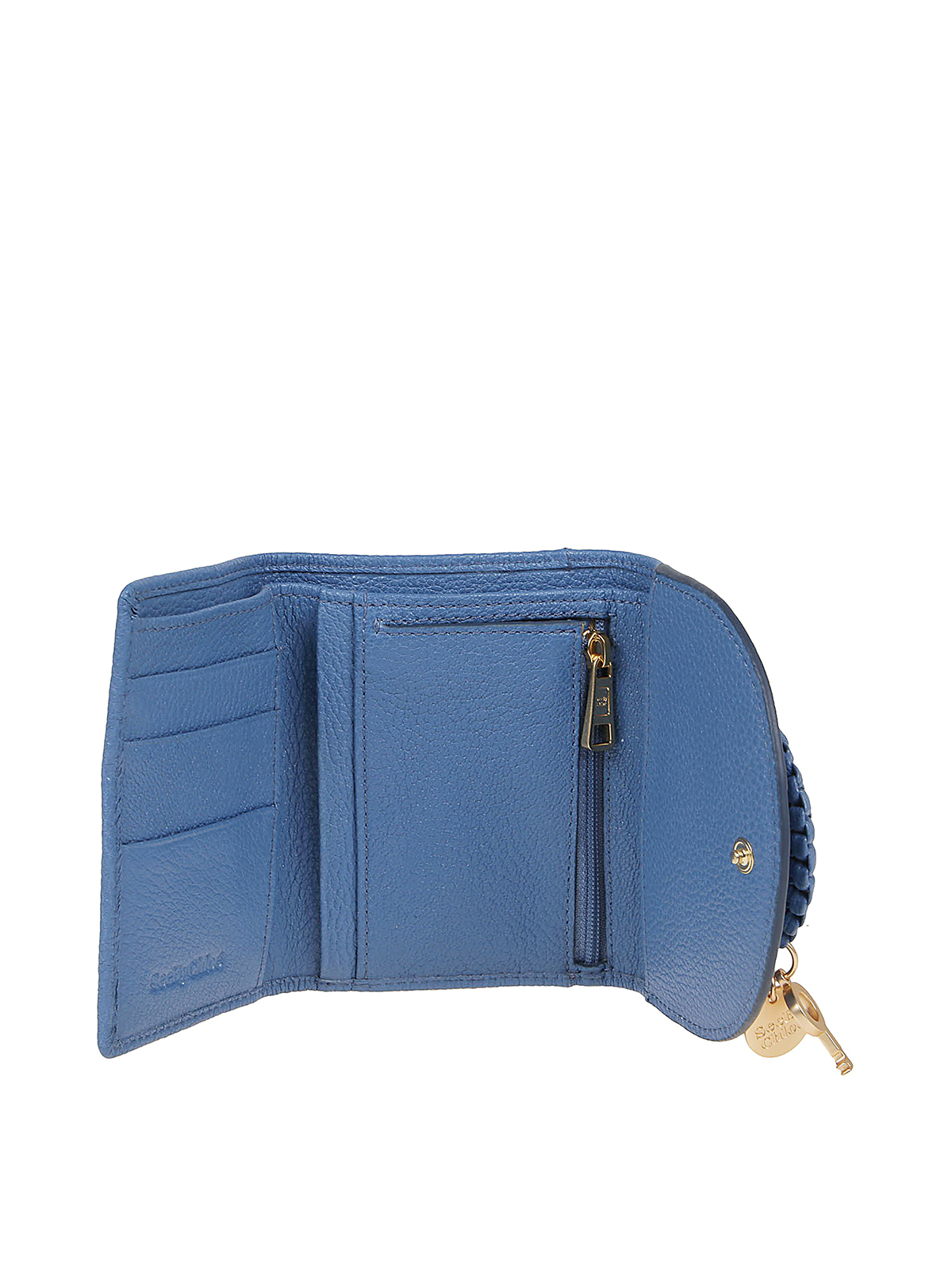 See by Chloé 財布 - ブルー - ブルー|CHS19UP866305485