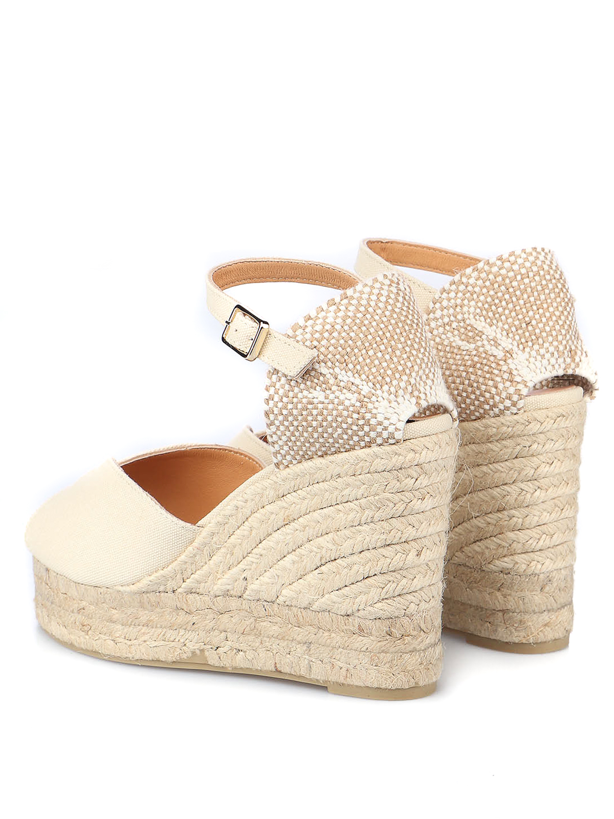 Castaner Bianca Ankle-Strap Espadrille Sandals