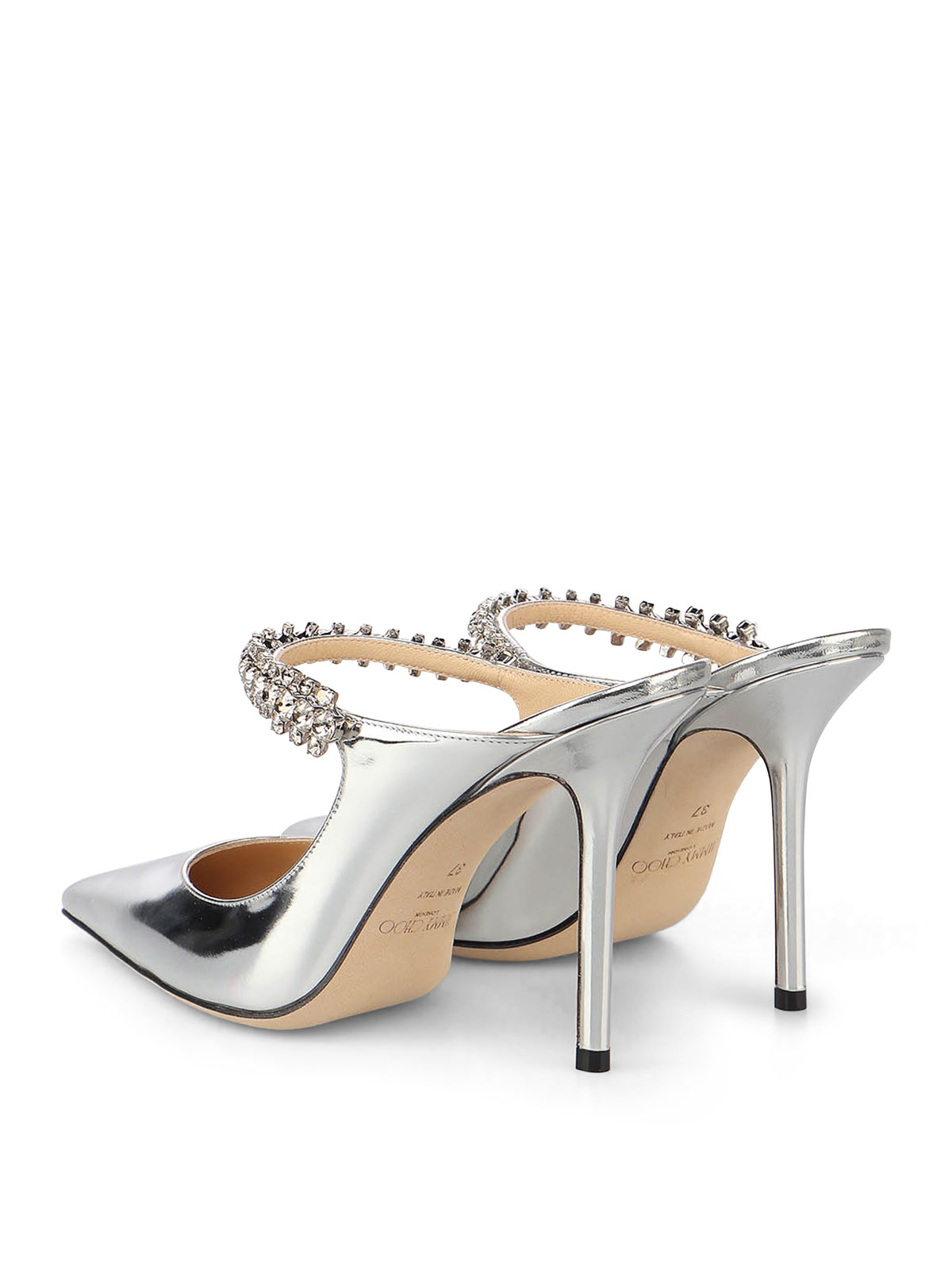 Jimmy Choo ミュール - Bing 100|BING100QUISILVER | THEBS