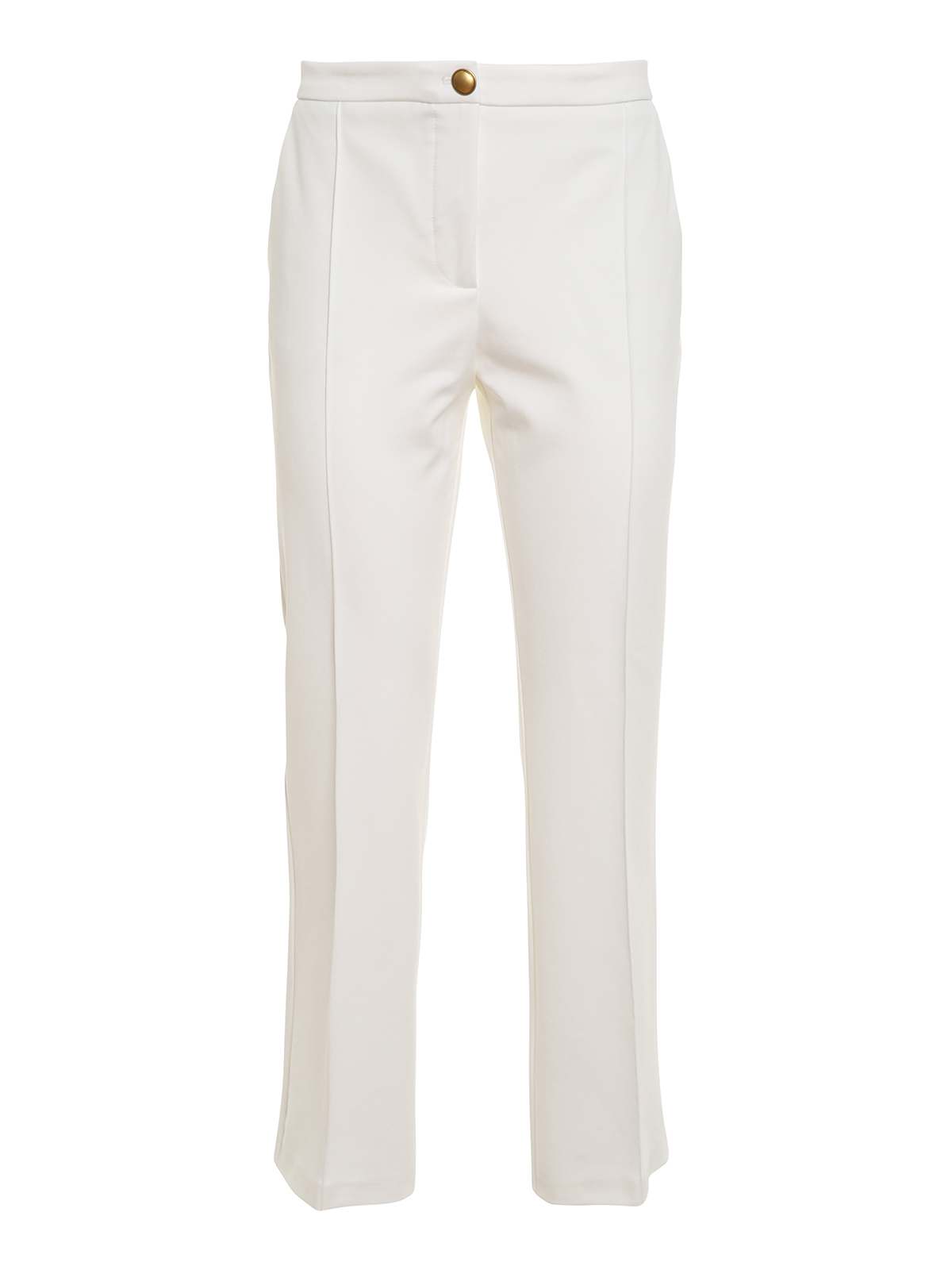 Pinko Gaio Chino Trousers In White
