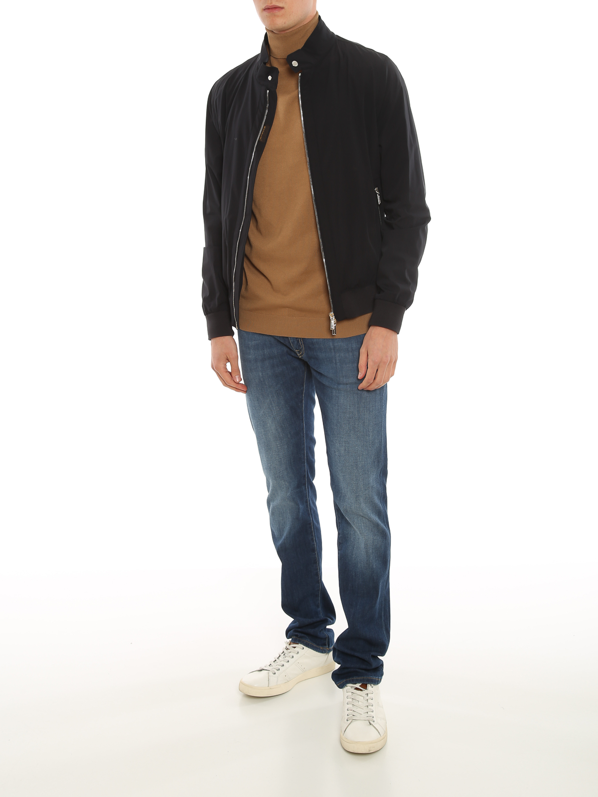 Moorer Alberti jacket - Dark Blue - Men | ALBERTIKNDARKBLU