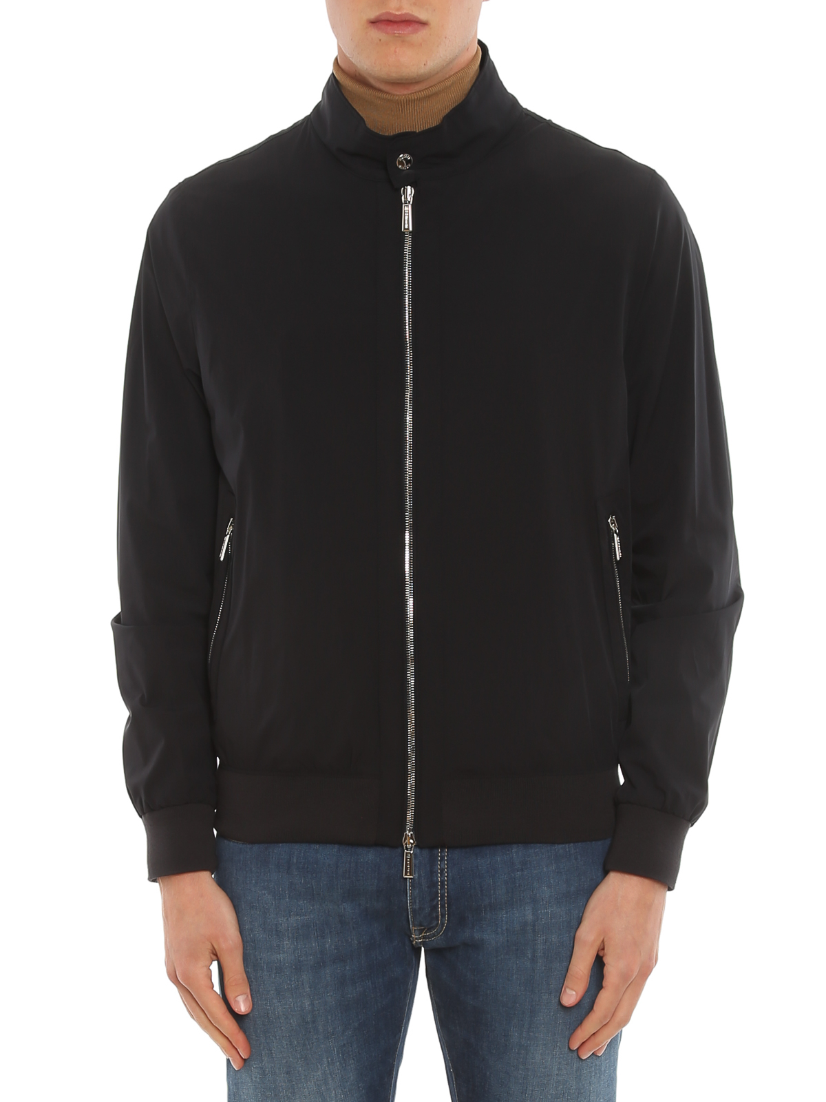 ジャケット Moorer Black Polyester Jill Jacket STAND STUDIO | Nyrah Jacket | STAND STUDIO