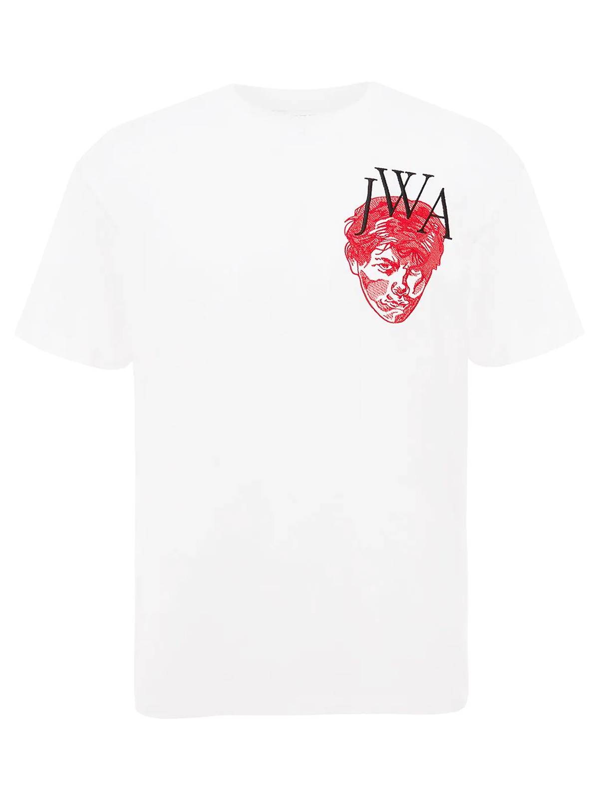 J.W. Anderson Face JWA T-shirt - White - Men|JT0010PG0079001