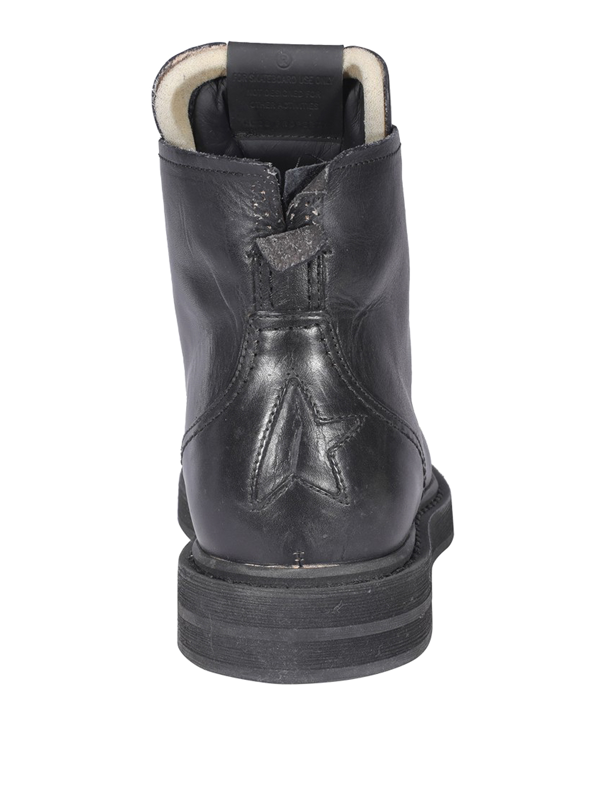 Monica med sig Koncession Ankle boots Golden Goose - Distressed effect combat boots -  GWF00187F00096190100