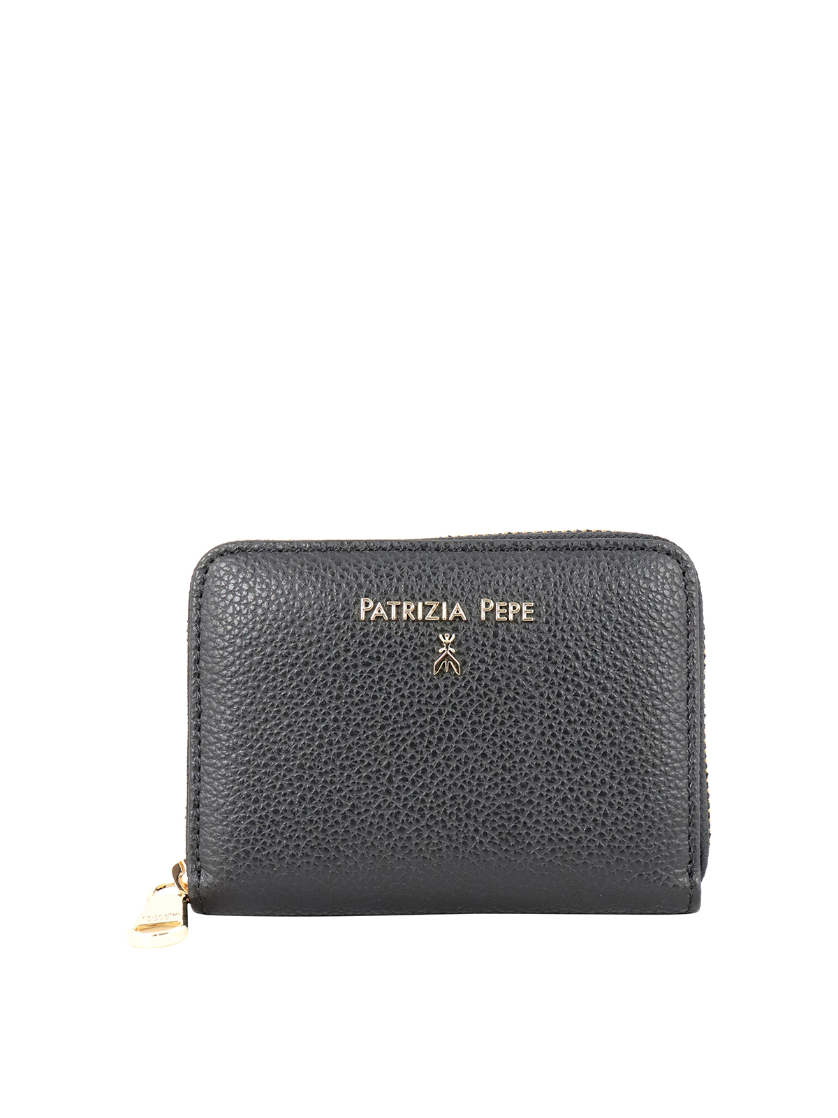 Patrizia Pepe Zip-around grainy leather wallet 2V8512A4U8NK103