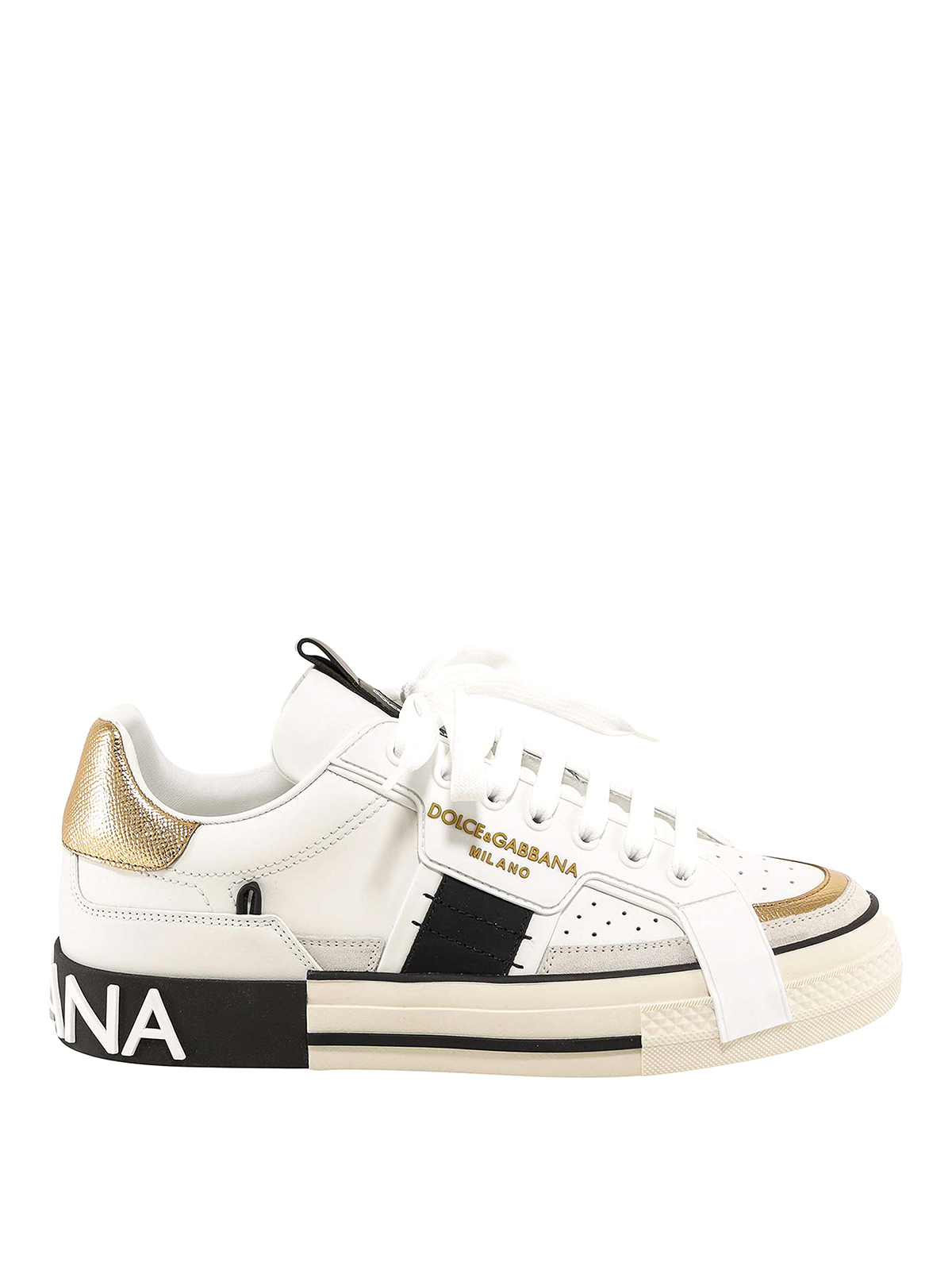 Shop Dolce & Gabbana Custom 2.zero Sneakers In Blanco