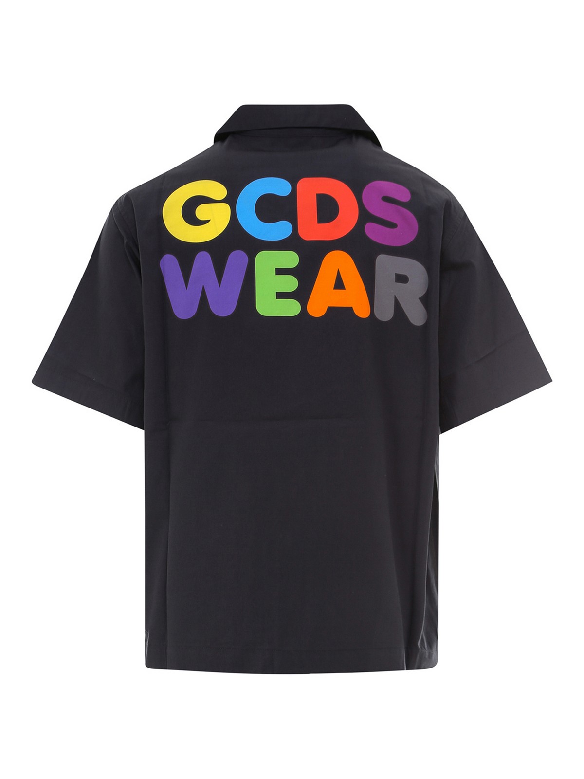 Gcds Rick and Morty shirt - Black - Men|RM21M02000302