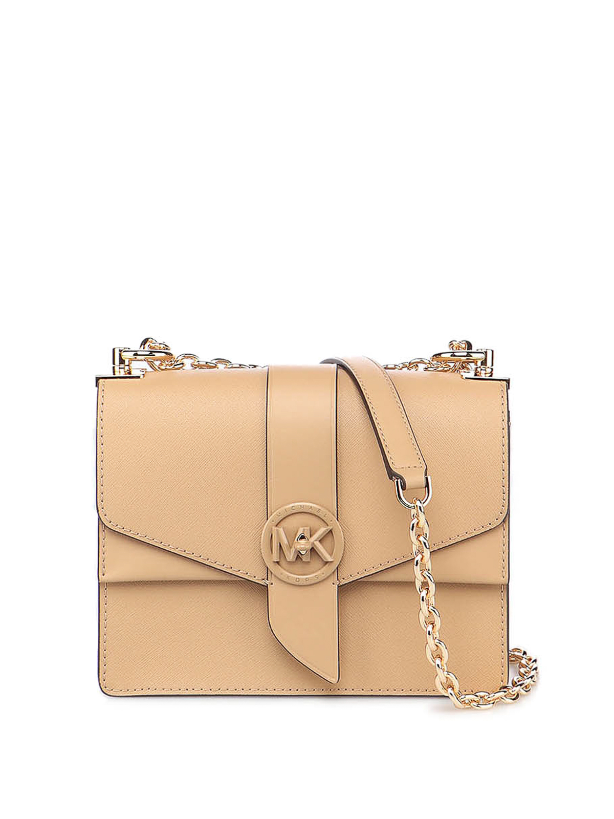 Authentic MICHAEL KORS - Greenwich Small Saffiano Leather Crossbody Bag