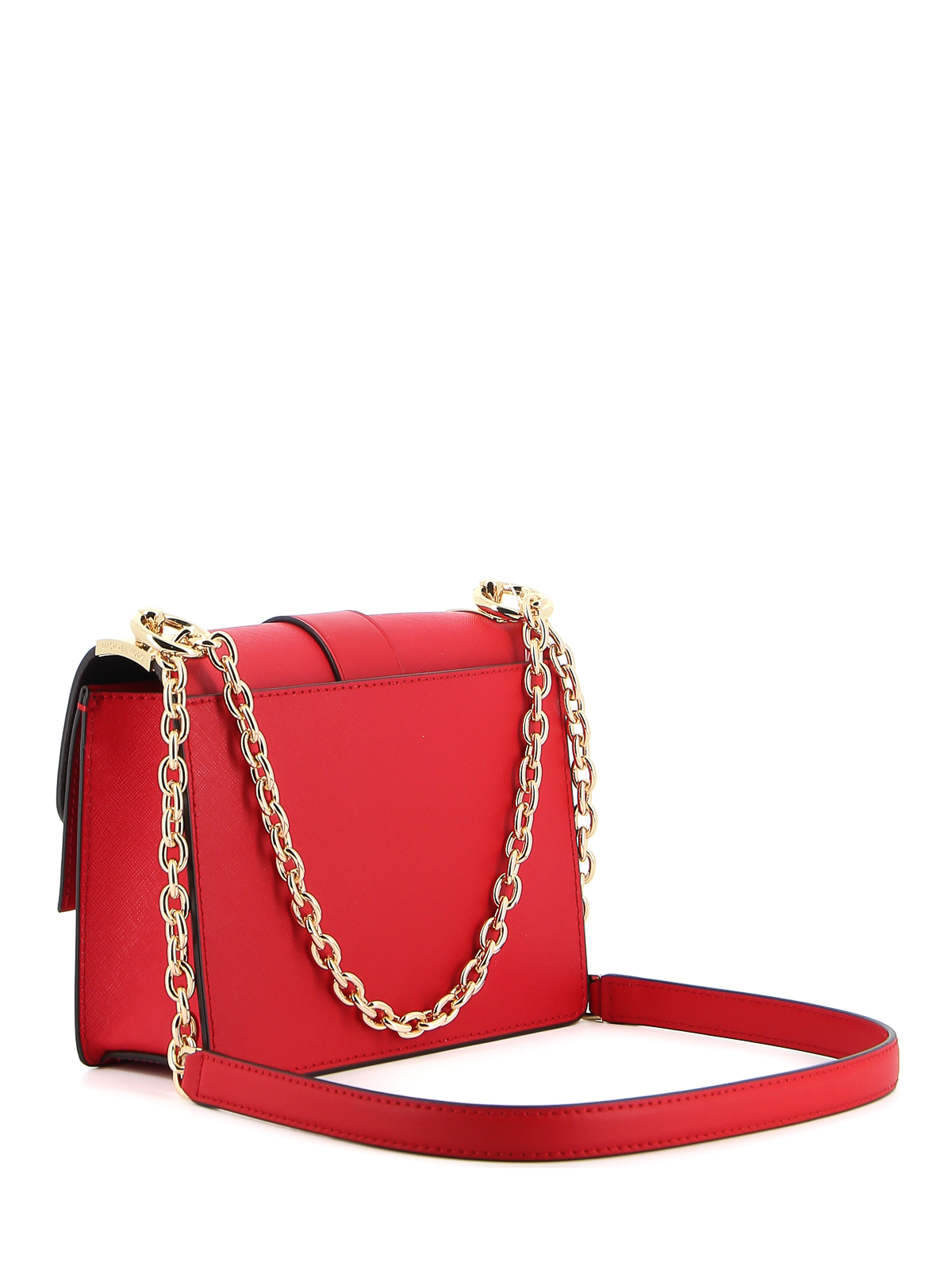 MICHAEL KORS: Greenwich Michael bag in saffiano leather - Red