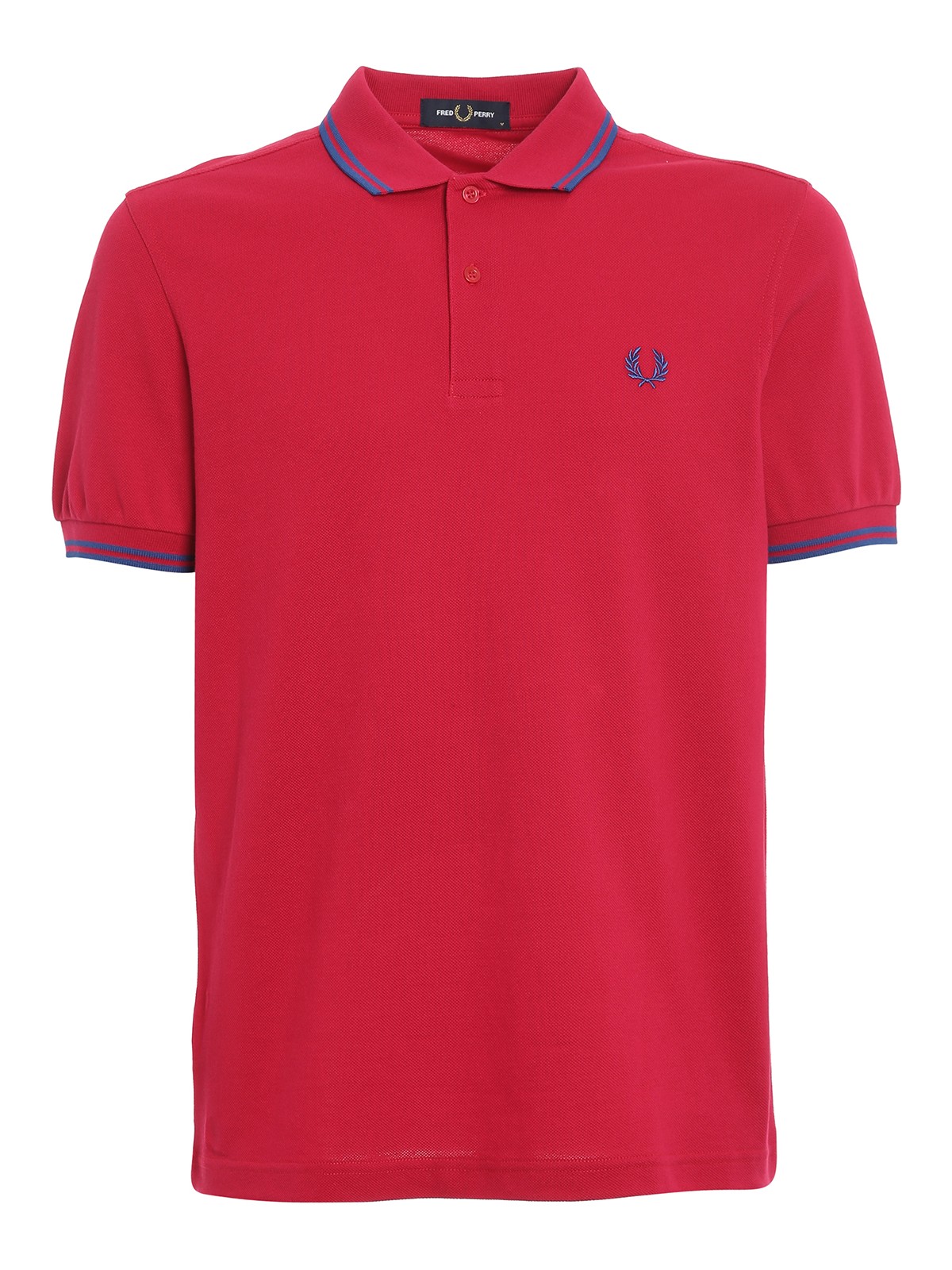 Fred Perry Purple Embroidered Logo Polo
