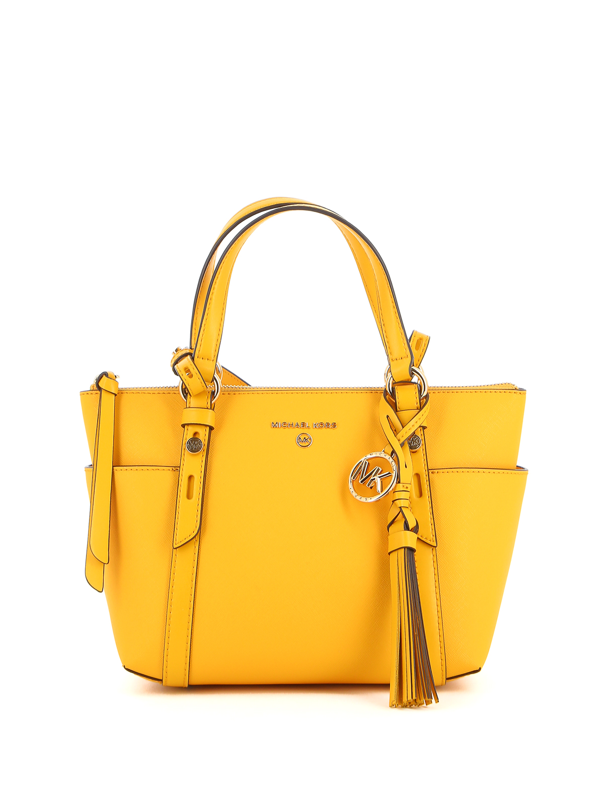 Michael kors nomad small best sale saffiano leather tote bag