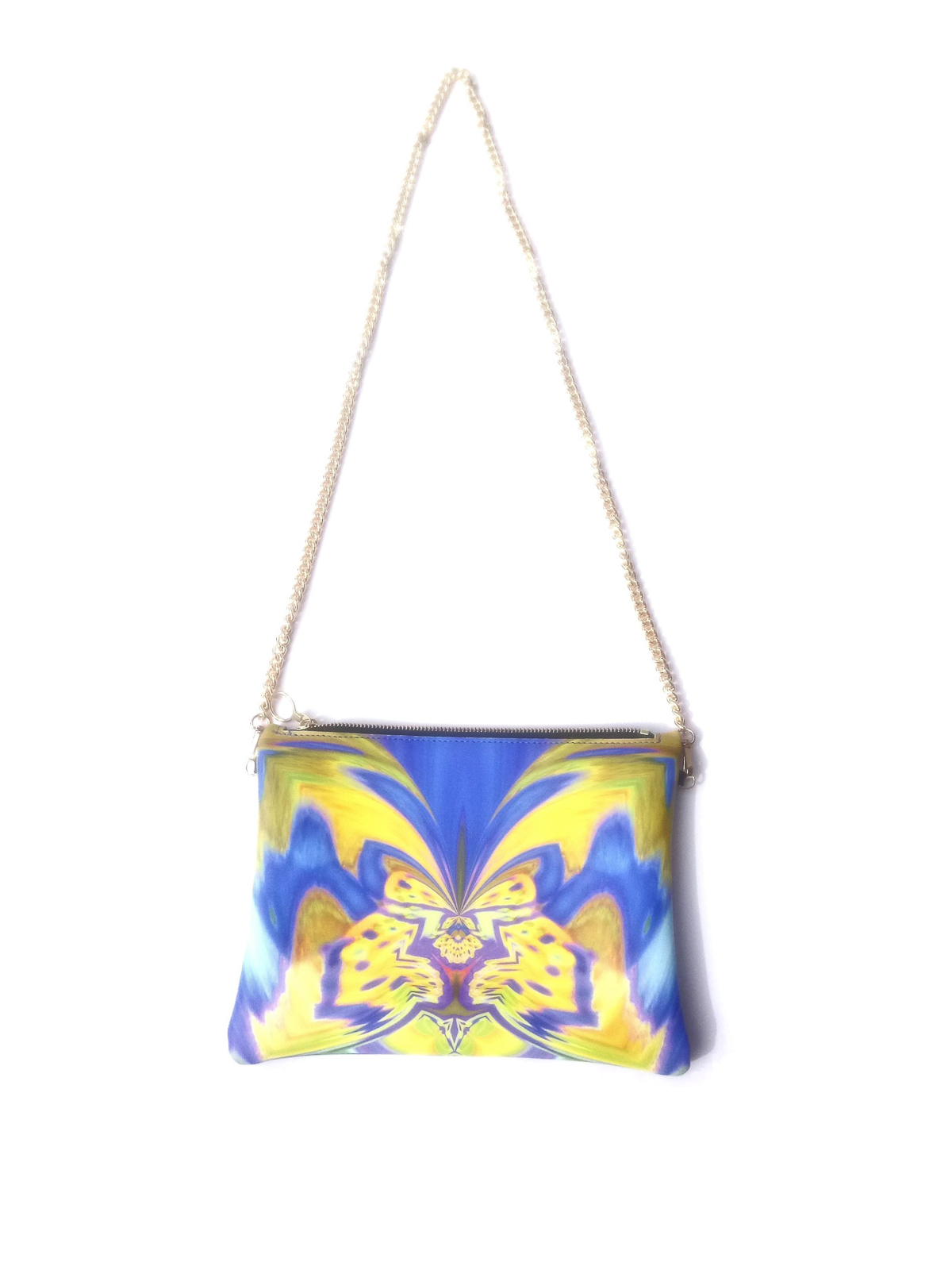 Shop Maria Enrica Nardi Flora Napa Leather Crossbody Bag In Multicolour