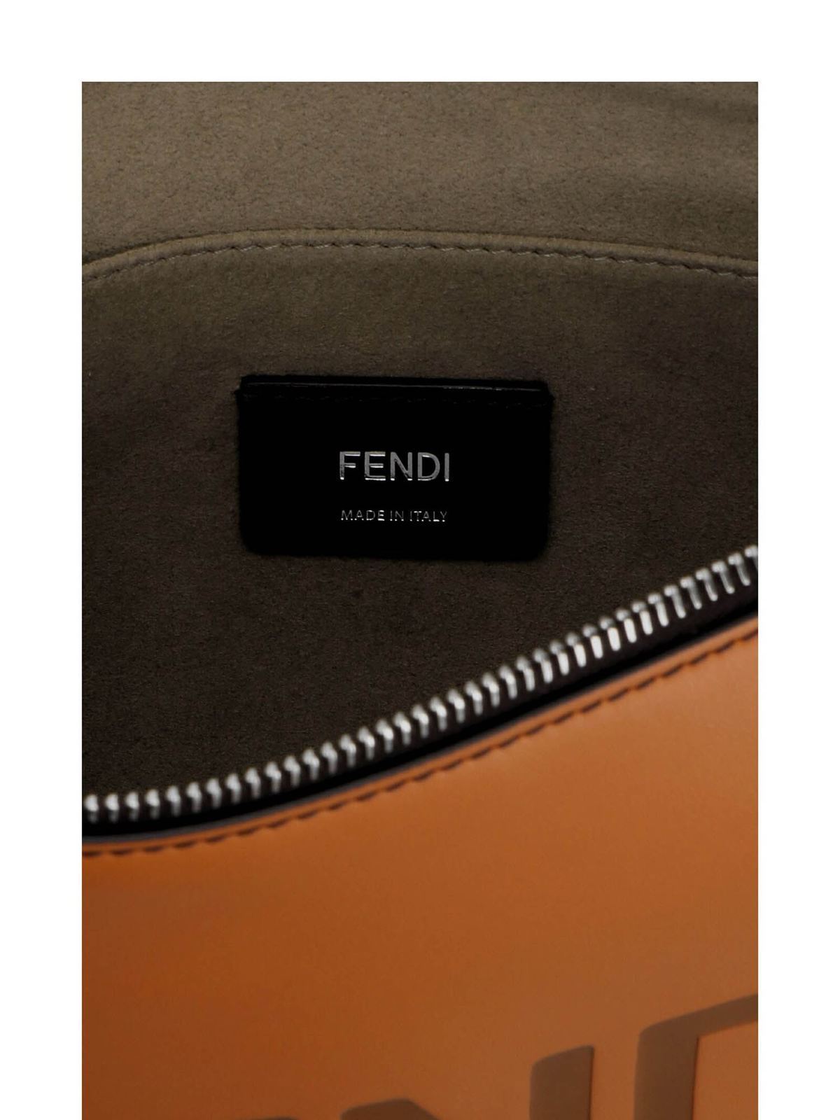 Clutches Fendi - Fendi Roma flat pouch bag in black - 7VA491AFBFF0GXN