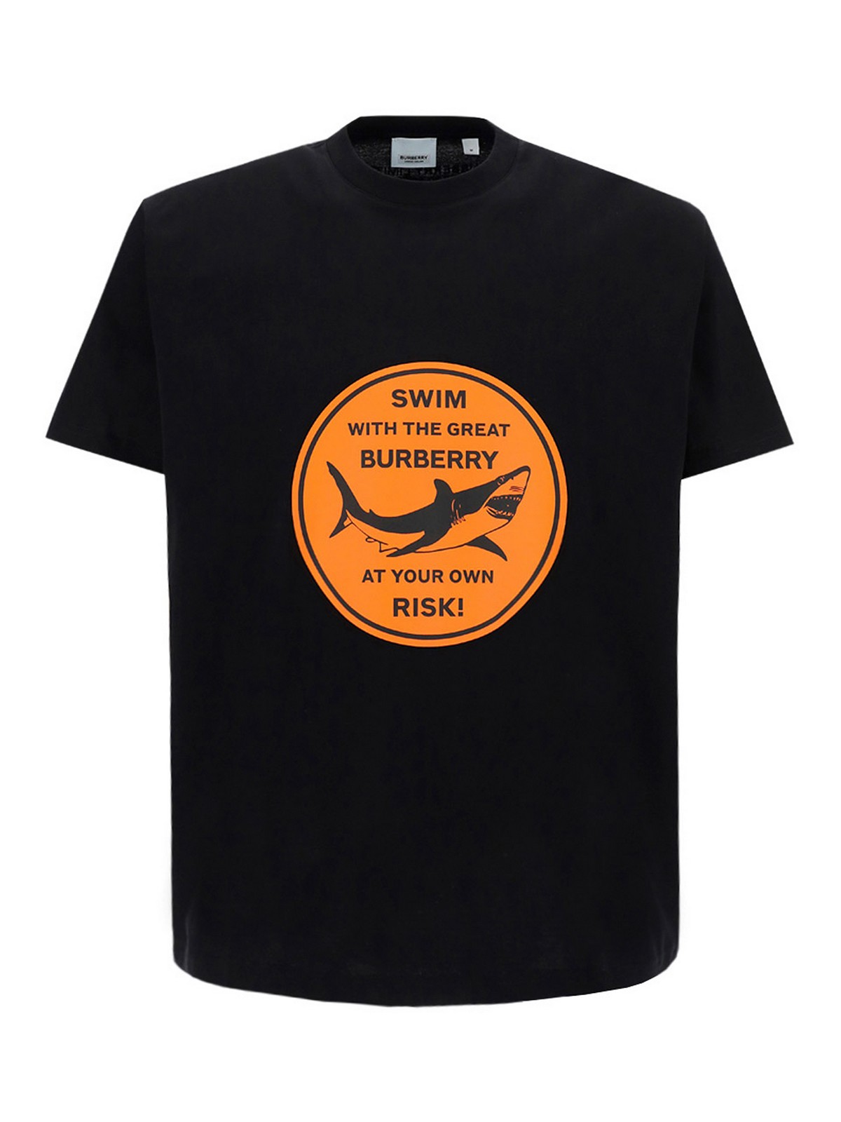 Burberry Tシャツ - Shark Graphic - ブラック | 8040677