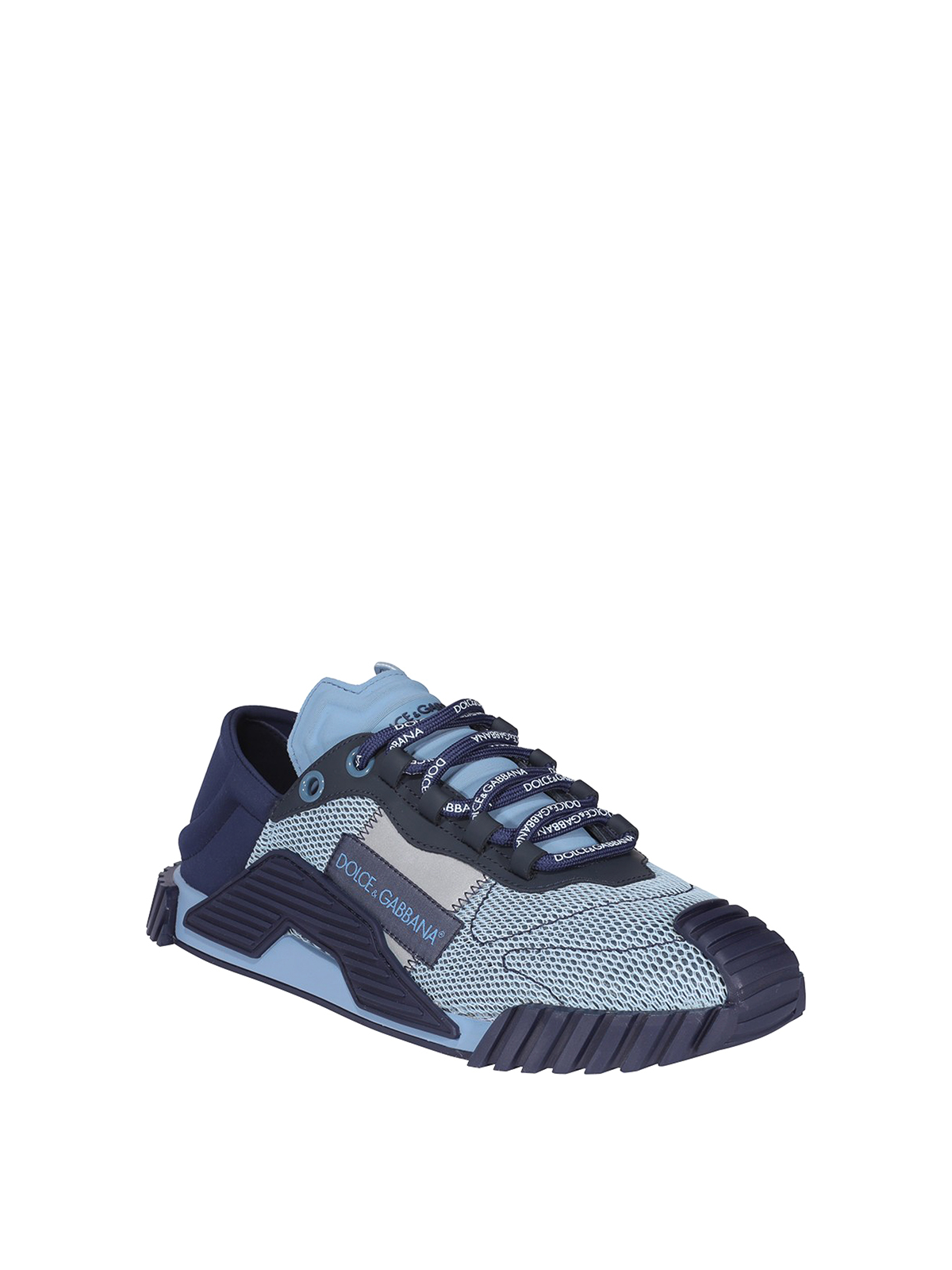 Dolce & Gabbana Blue And Grey NS1 Men Sneakers Dolce & Gabbana NS1 Trainer Red Black Mens Sneakers - Size  main image 2