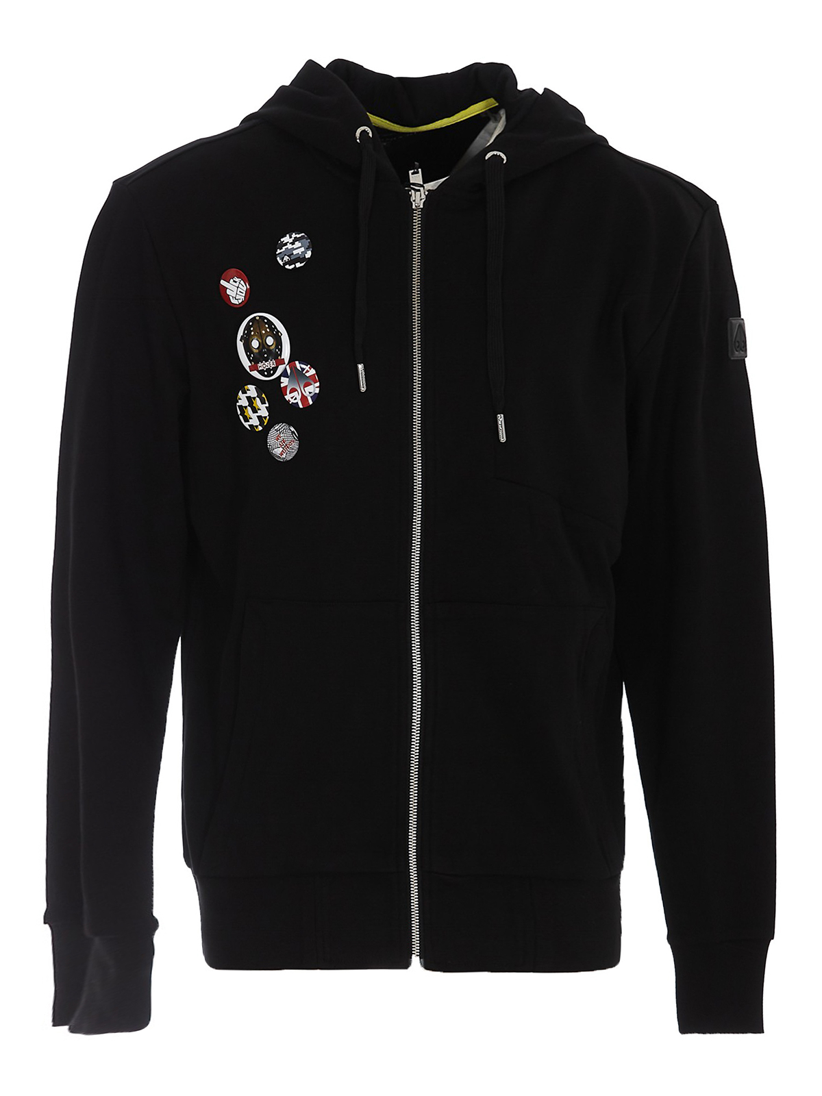 Moose Knuckles Black Cotton Sweatshirt main image 0