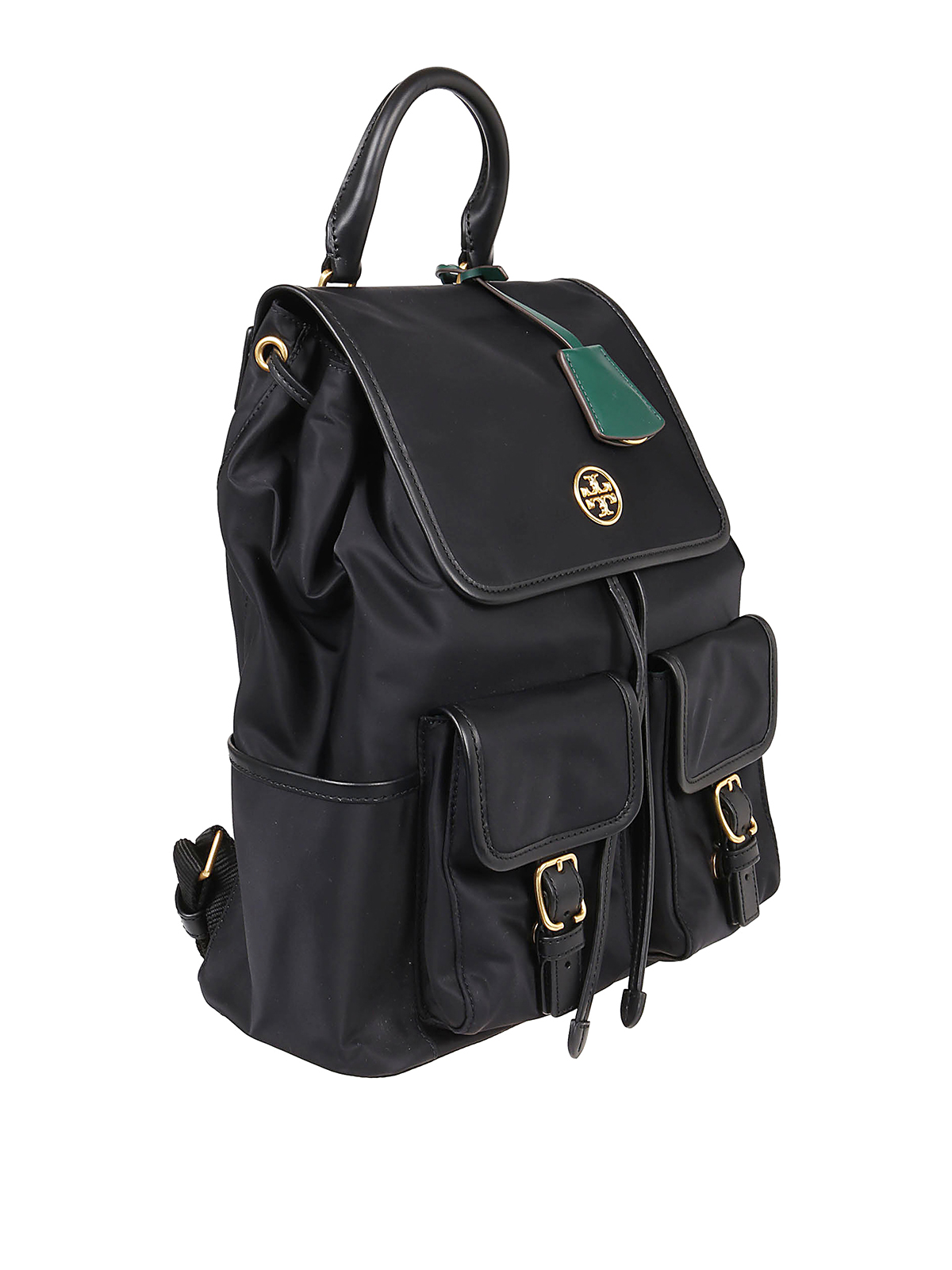 Tory Burch - Black Leather Backpack