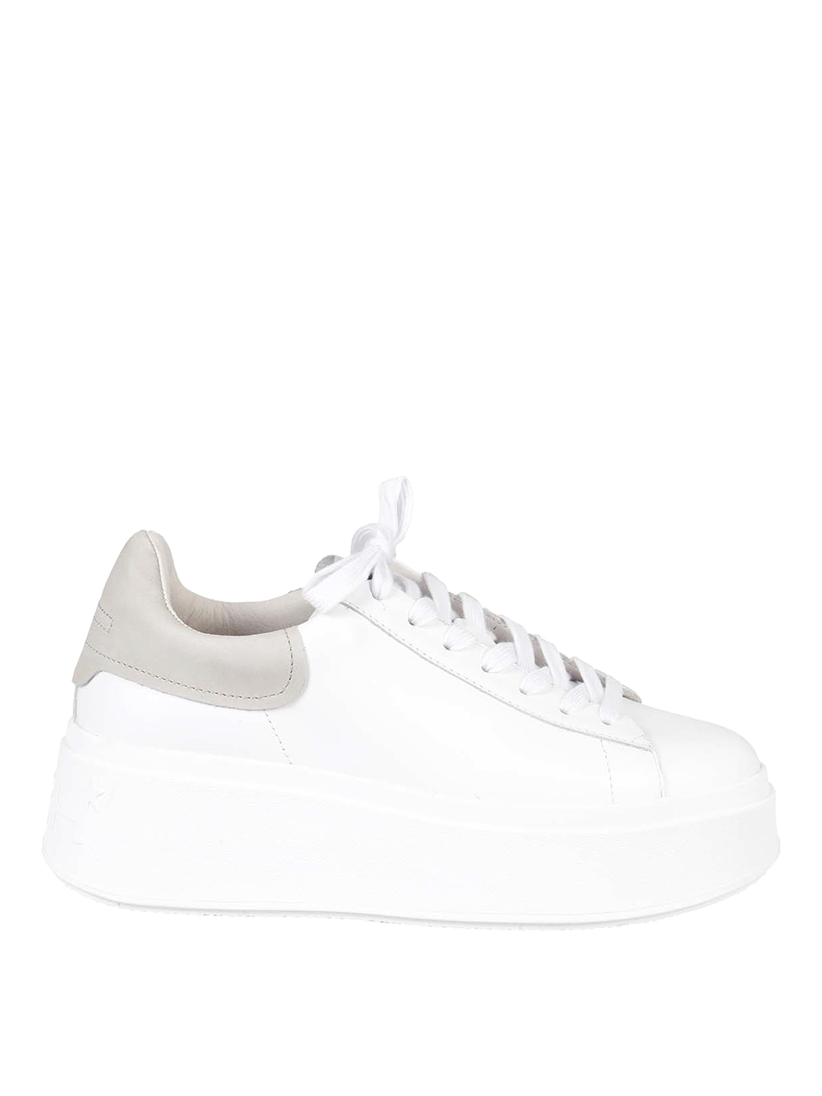 Ash Sneaker Weiß Weiß Damen MOBY02WHITEEGG THEBS