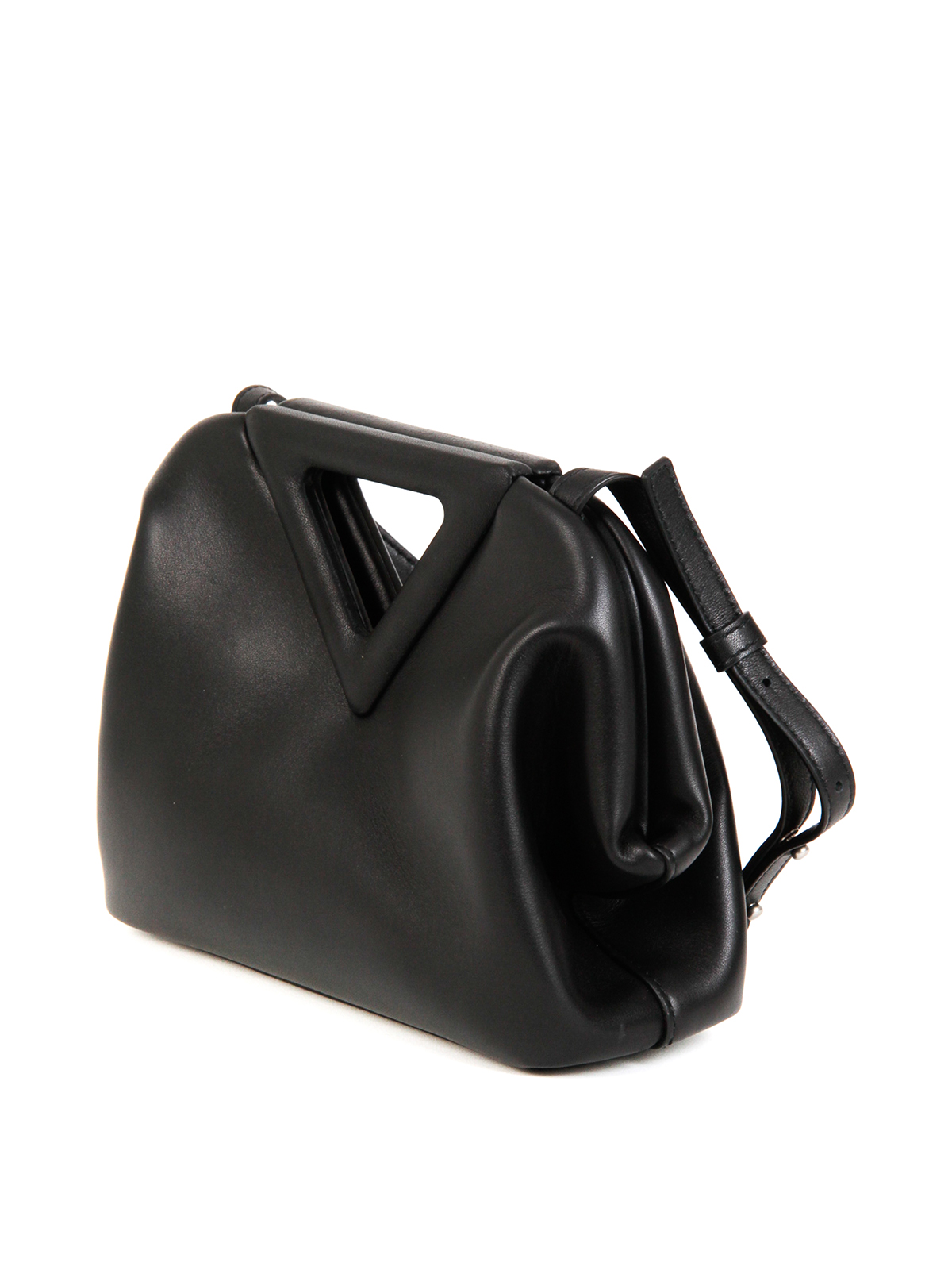 Bottega Veneta Point Medium Calfskin Crossbody Bag (Shoulder bags,Cross  Body Bags)