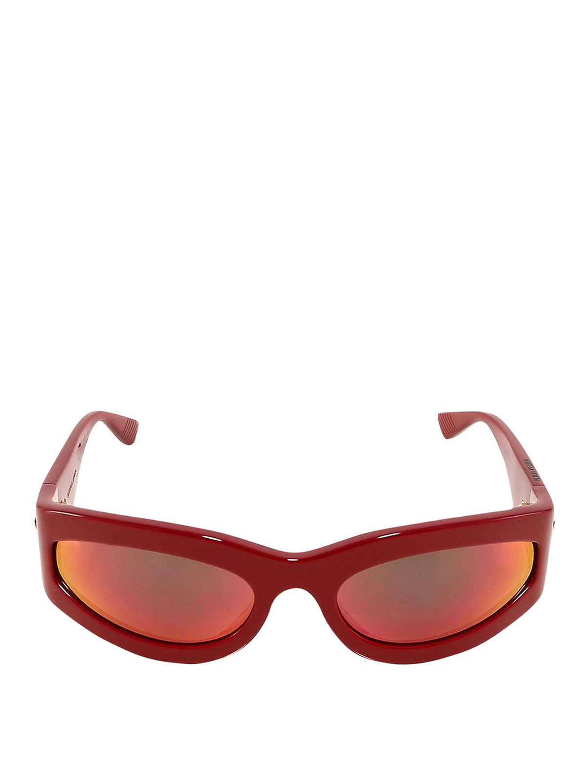 Bottega Veneta women’s sunglasses red w/ COA Bottega Veneta Bv1414s Red Female Cat-Eye Sunglasses  main image 3