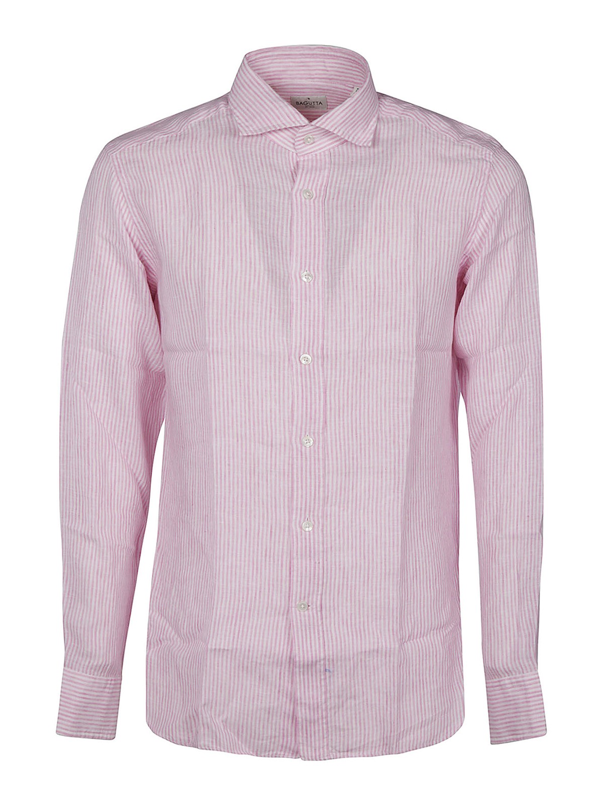 Bagutta Camicia Andrea a righe Rosa Uomo ANDREAEBLW00045231