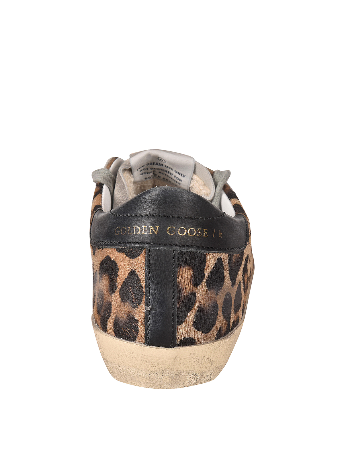 Shop Golden Goose Superstar Sneakers In Animal Print