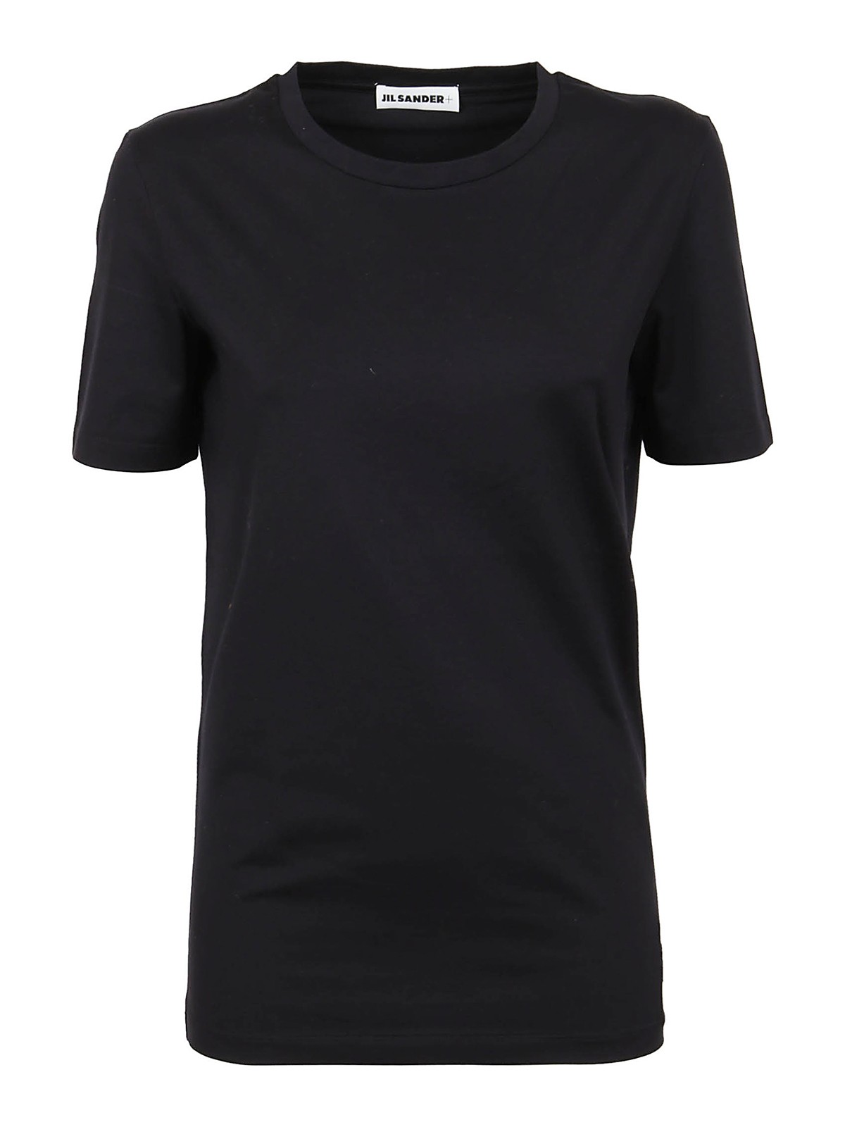 Jil Sander Stretch cotton T-shirt - Black|JPPS705502WS257108001