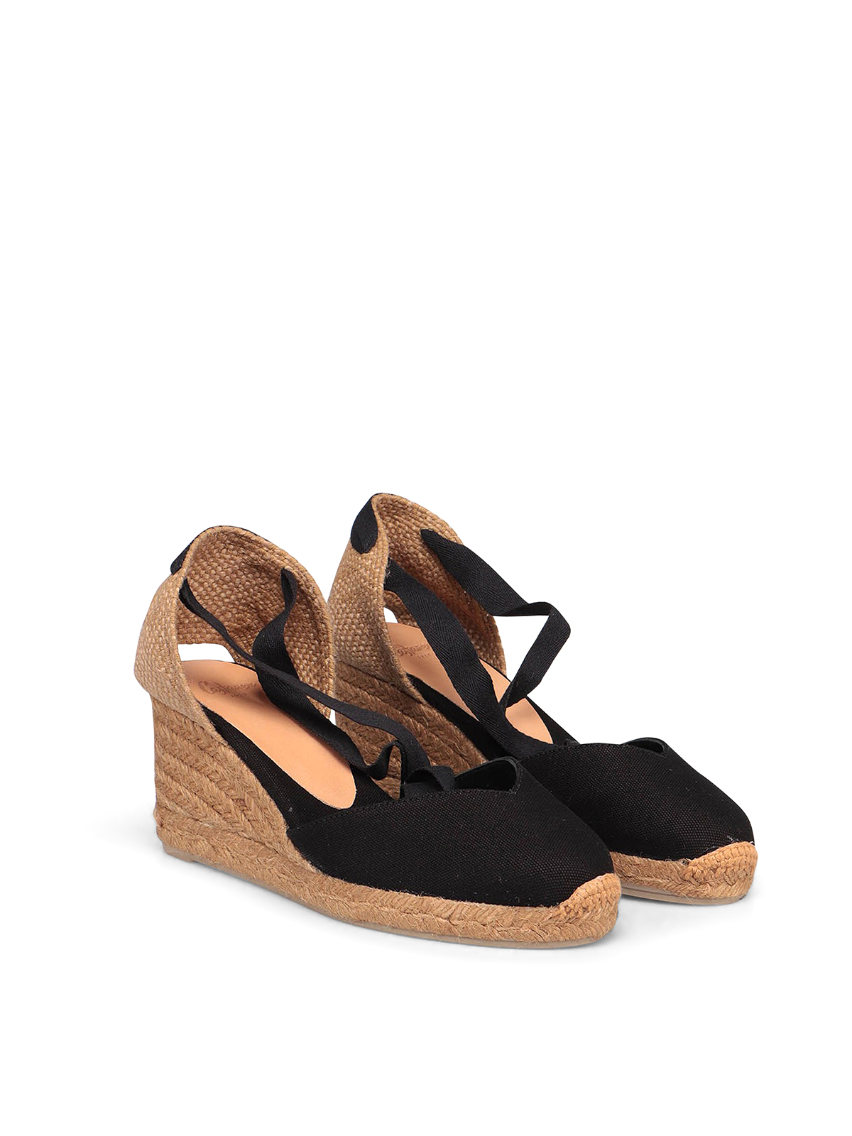 castaner chiara espadrilles black