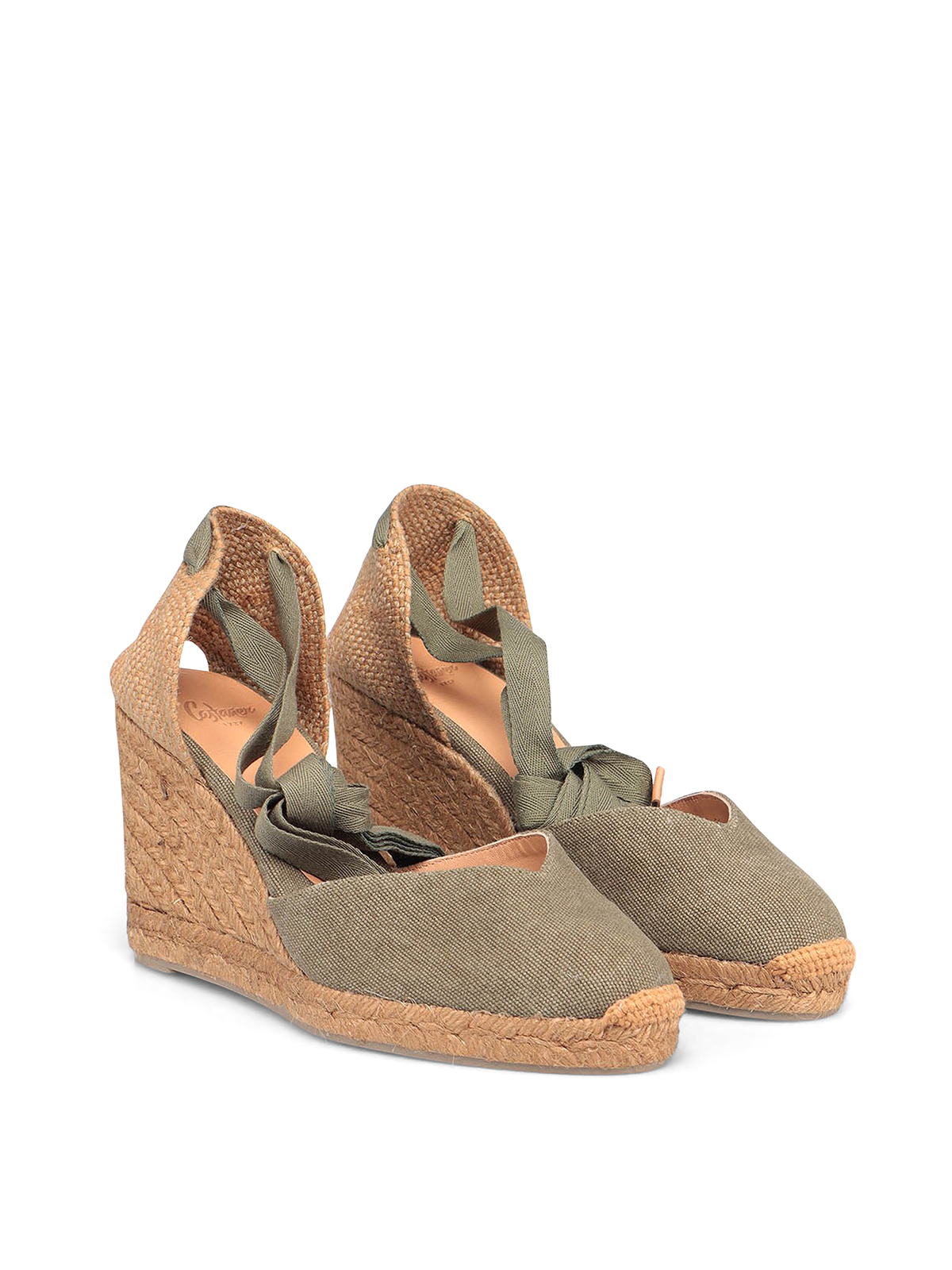 Castaner shop green espadrilles