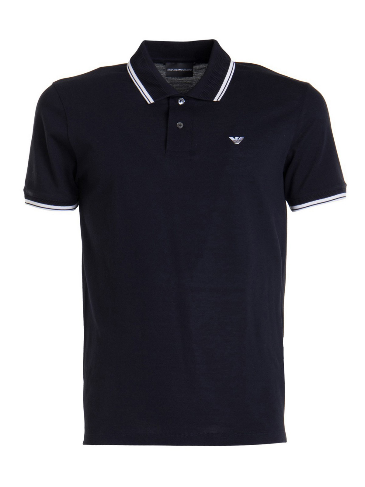 Emporio Armani Polo shirt with striped details | 3K1FA71JTKZ0920