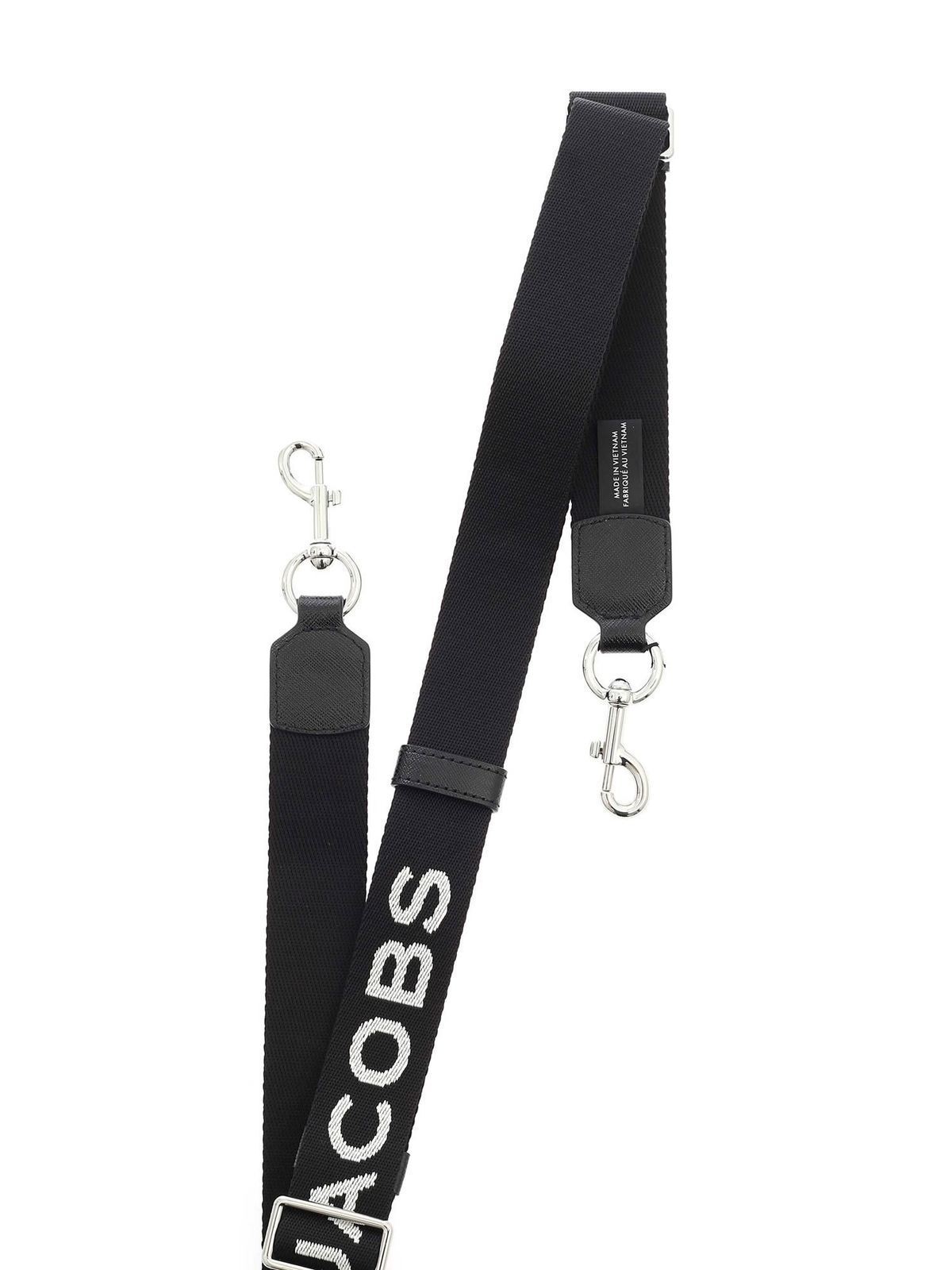 Cross body bags Marc Jacobs - Webbing Marc Jacobs shoulder strap in black -  M0014985002