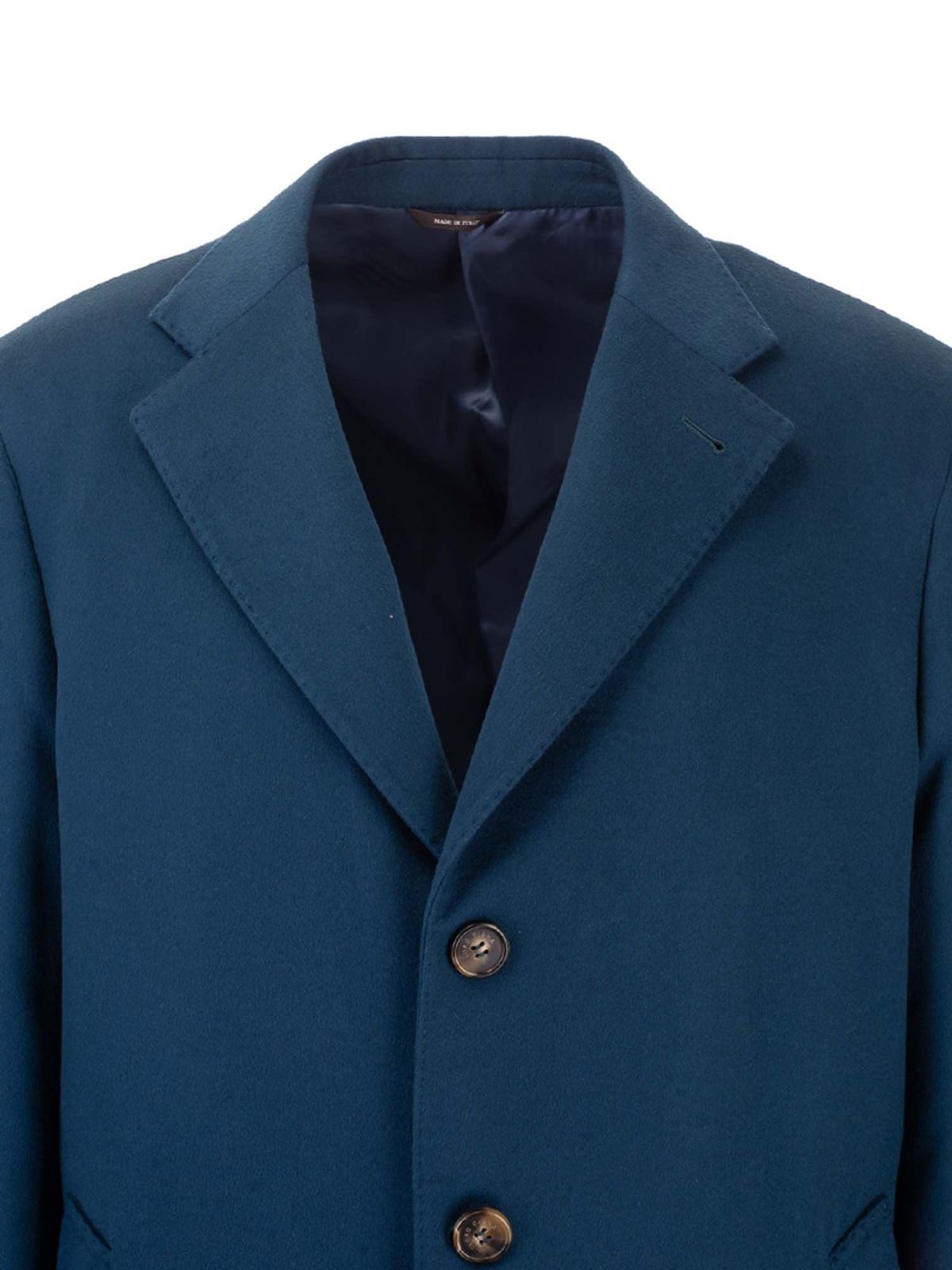 Loro Piana Men's Double-Breasted Cashmere Coat