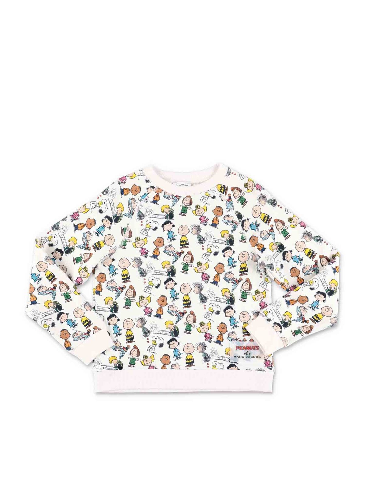 Marc Jacobs Kids White Peanuts sweatshirt - White | W1556010B