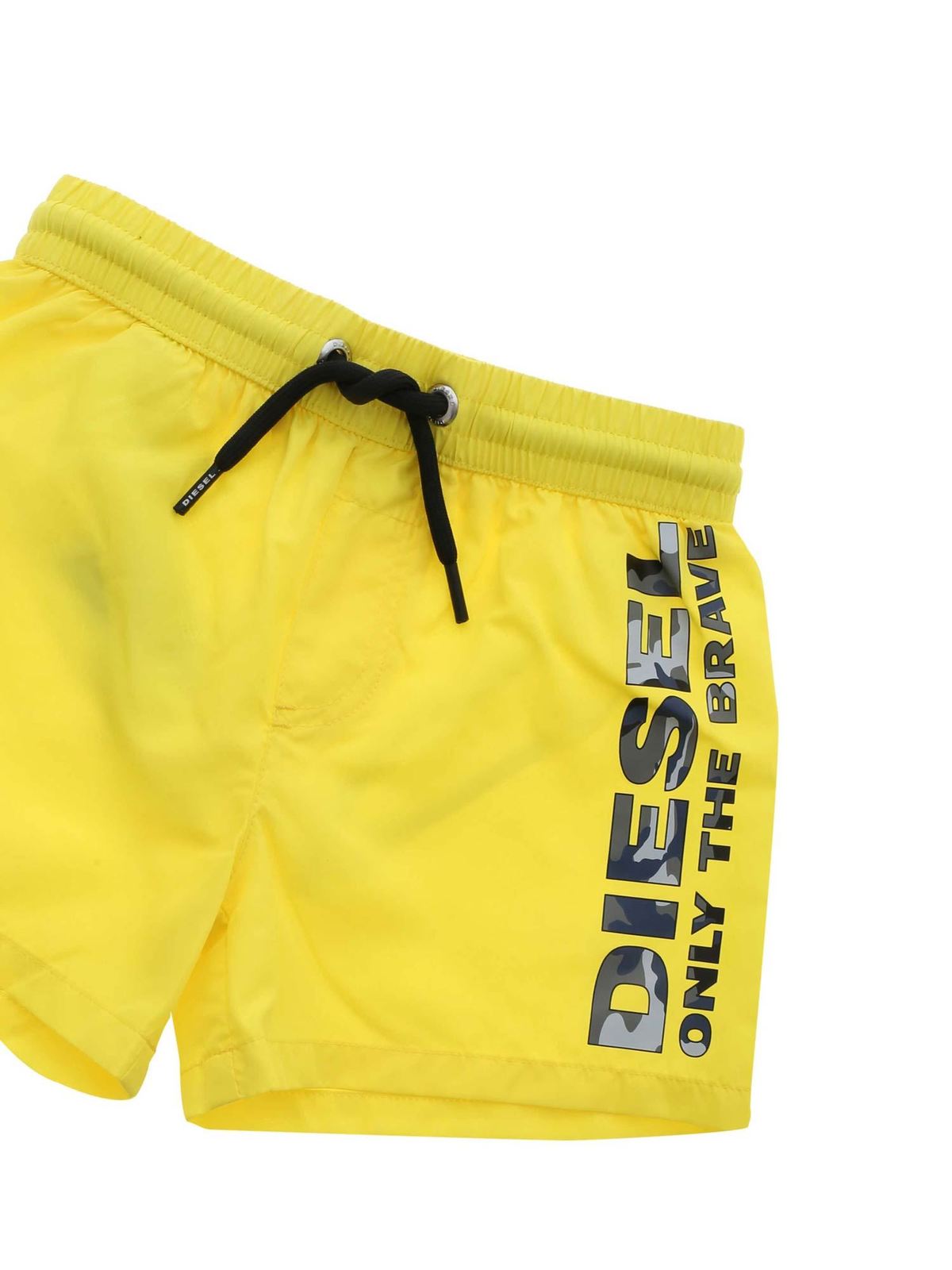 Swim shorts & swimming trunks Diesel - Mbxdorry swim short in yellow ...