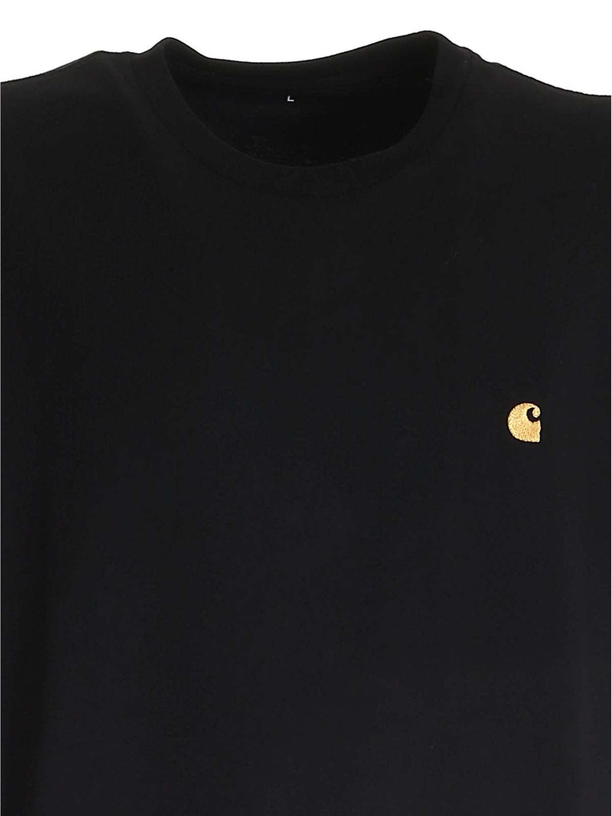 Shop Carhartt Camiseta - Chase In Black