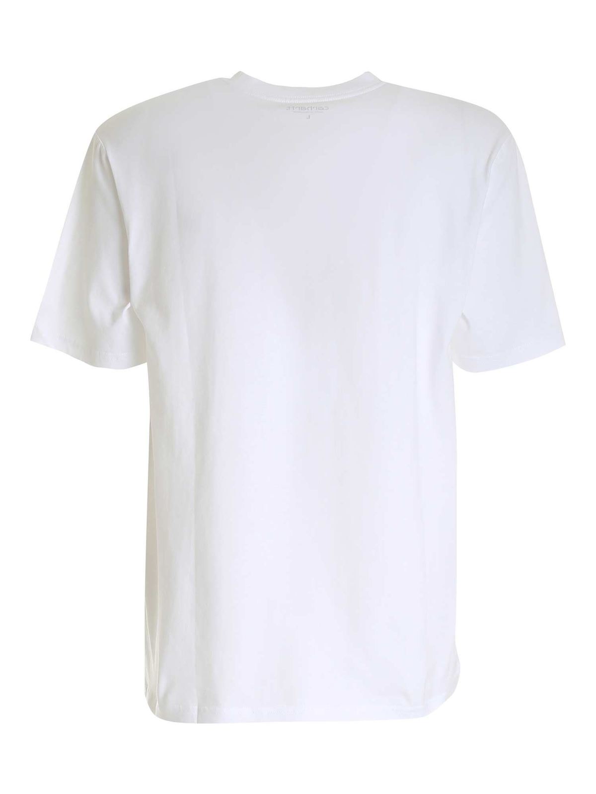 Shop Carhartt Camiseta - Base In White