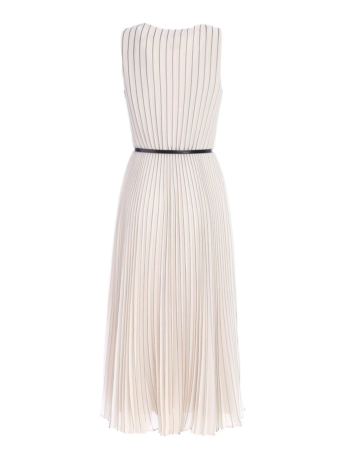 Max studio clearance pleated dress