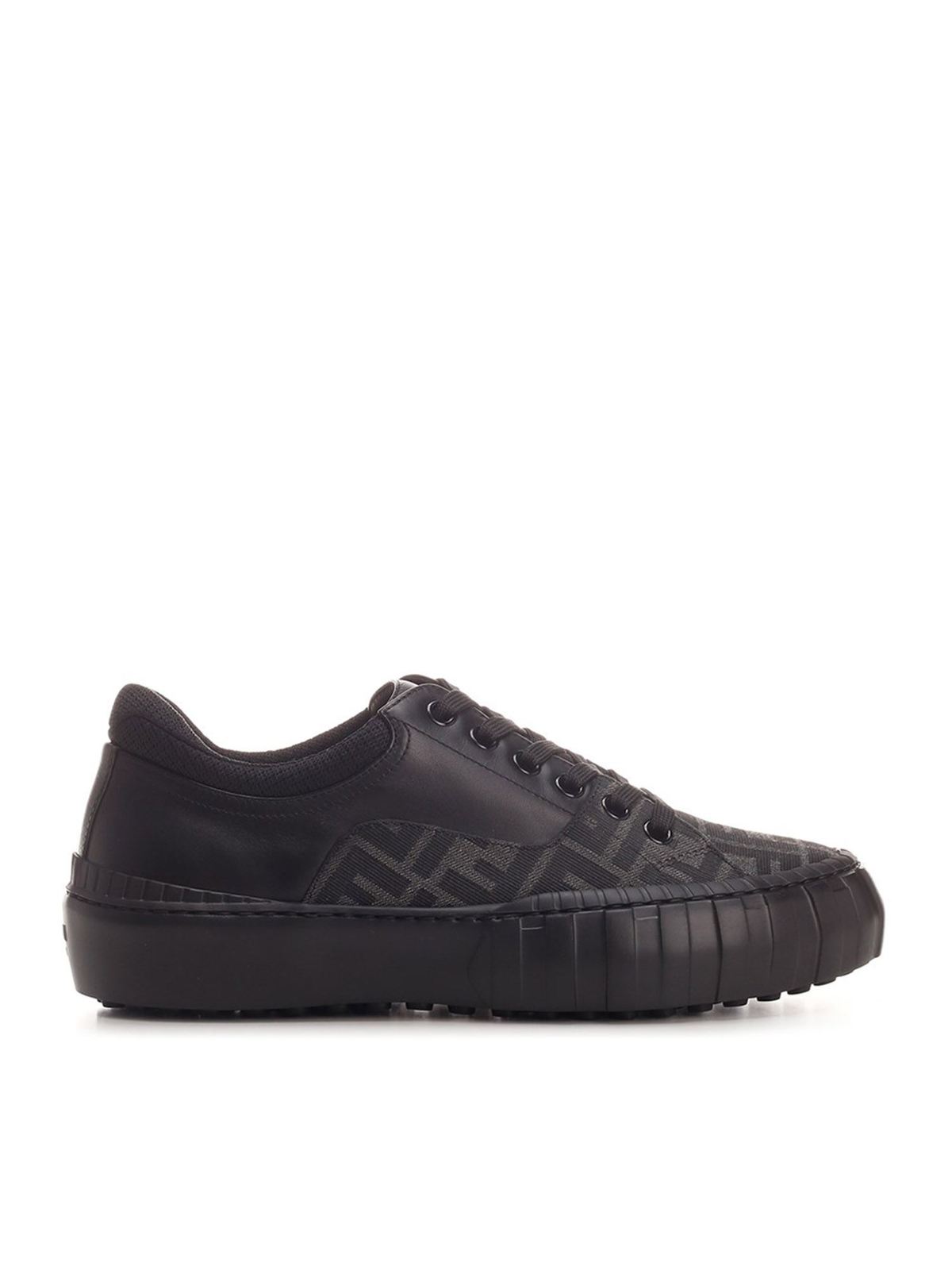 Black on sale fendi trainers