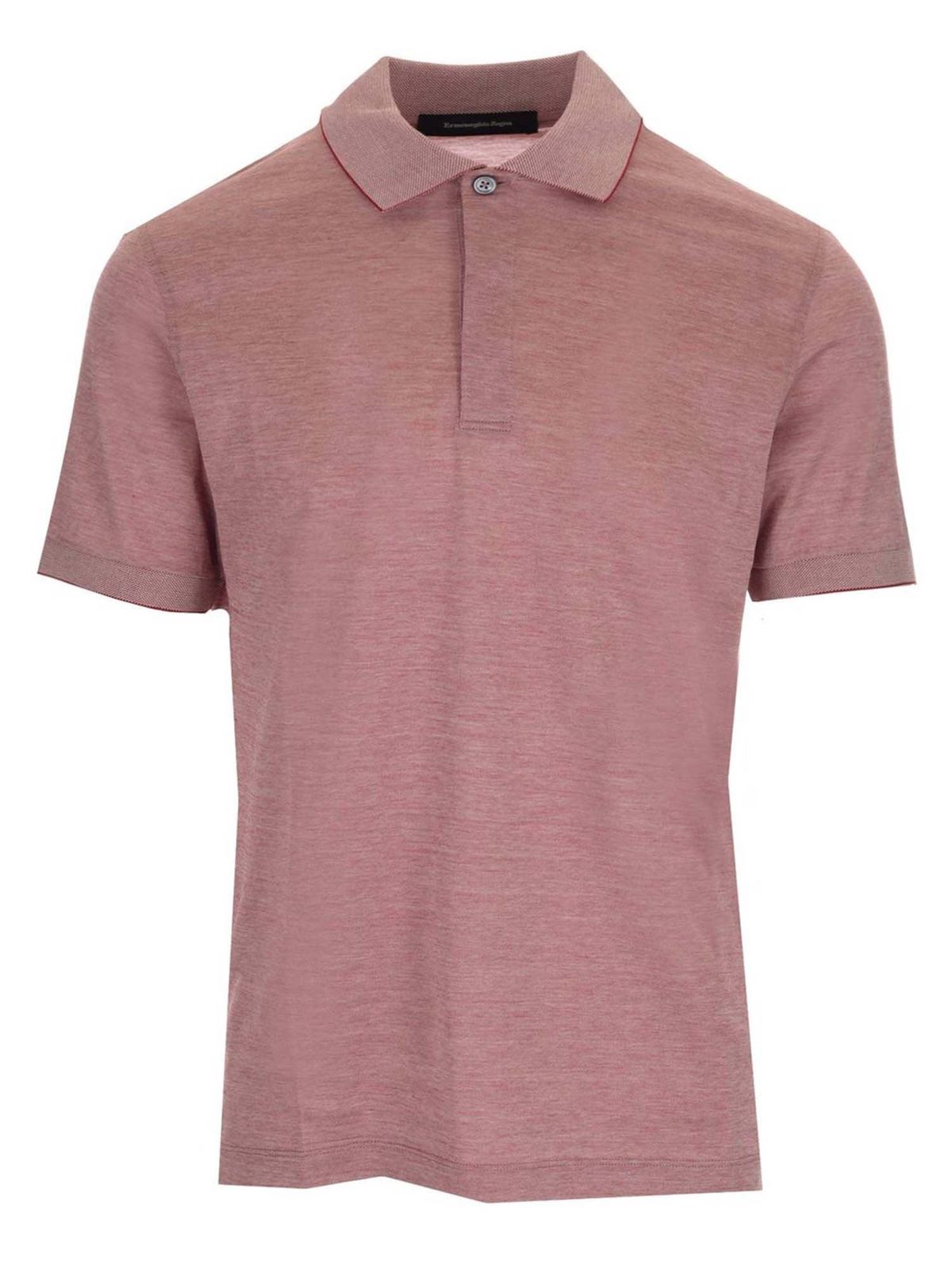 Ermenegildo Zegna ポロシャツ - ピンク|UW305746235