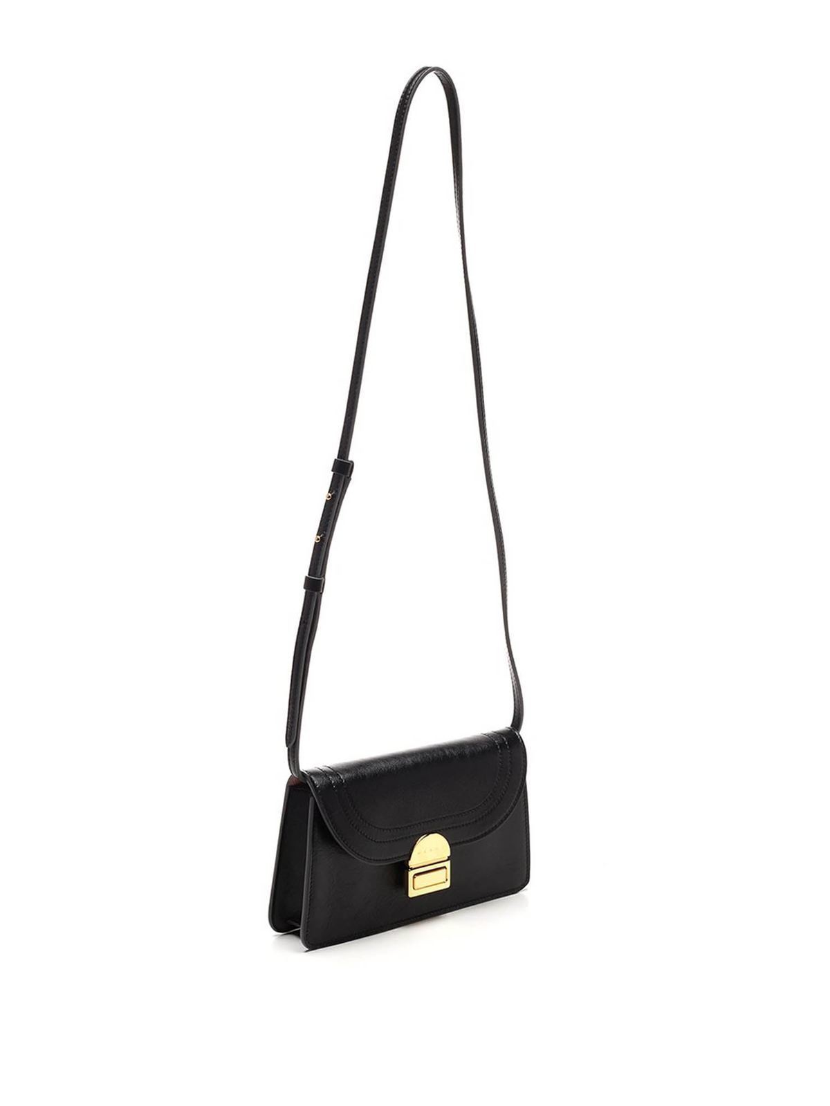 Cross body bags Marni - Small Juliette cross-body in black