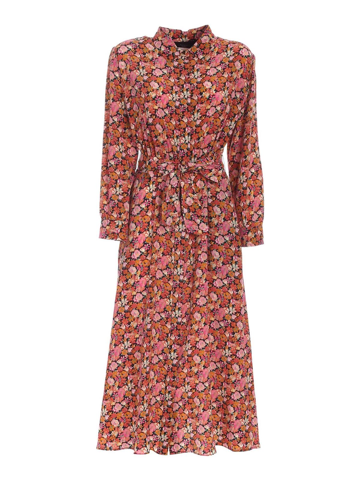 Max mara floral print dress best sale