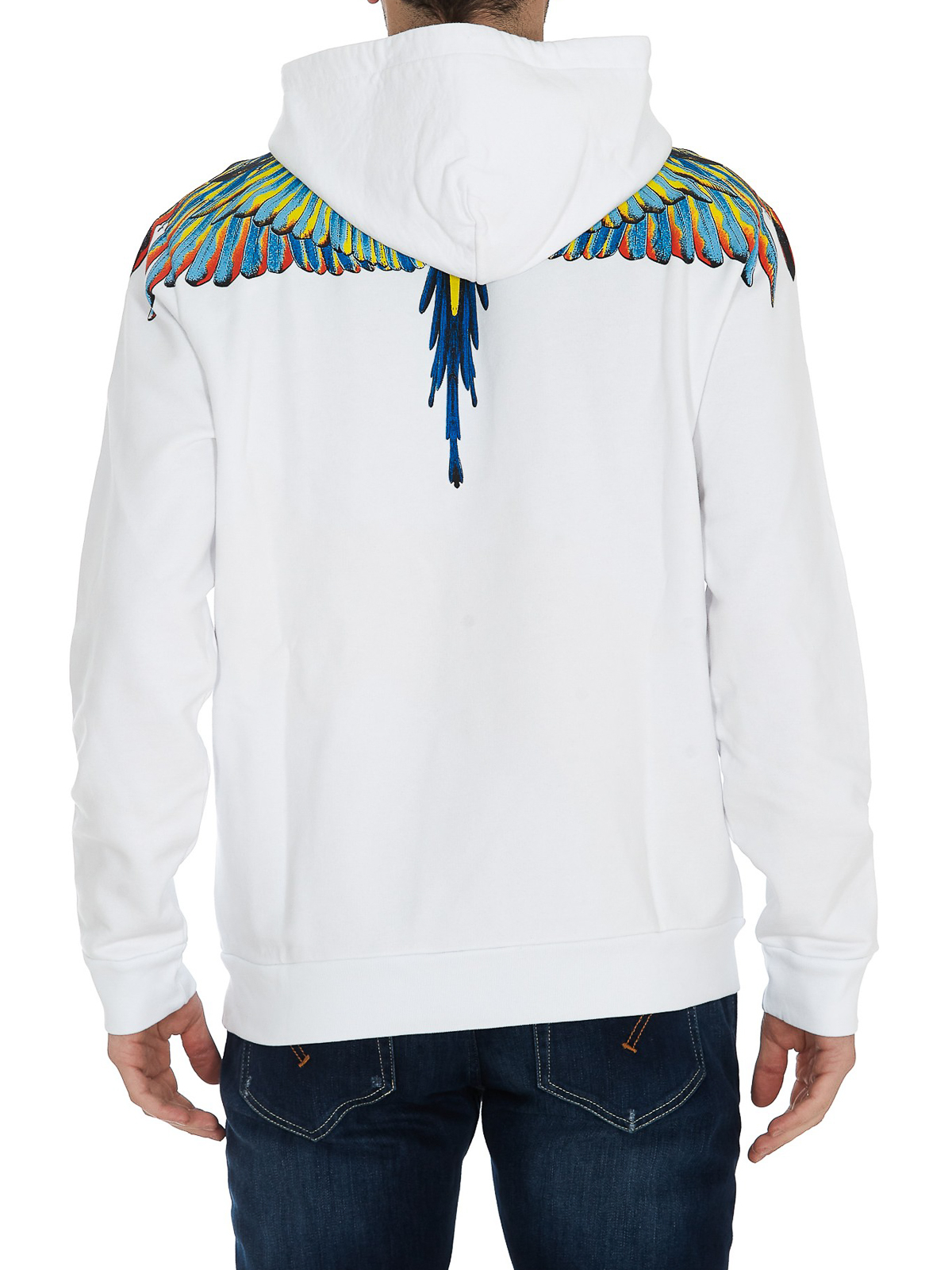 Marcelo Burlon County Of Milan Wings print hoodie|CMBB007S21FLE0010145