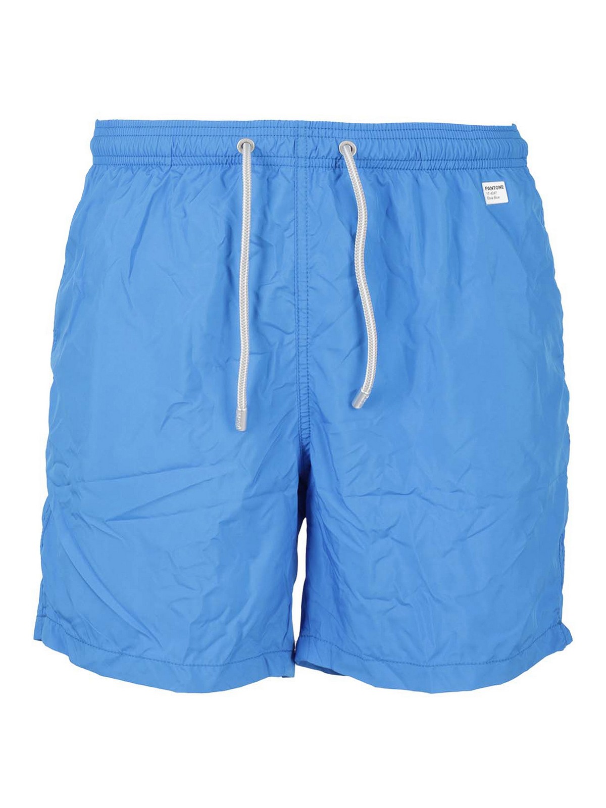 Mc2 Saint Barth Plain Coloured Swim Shorts In Blue