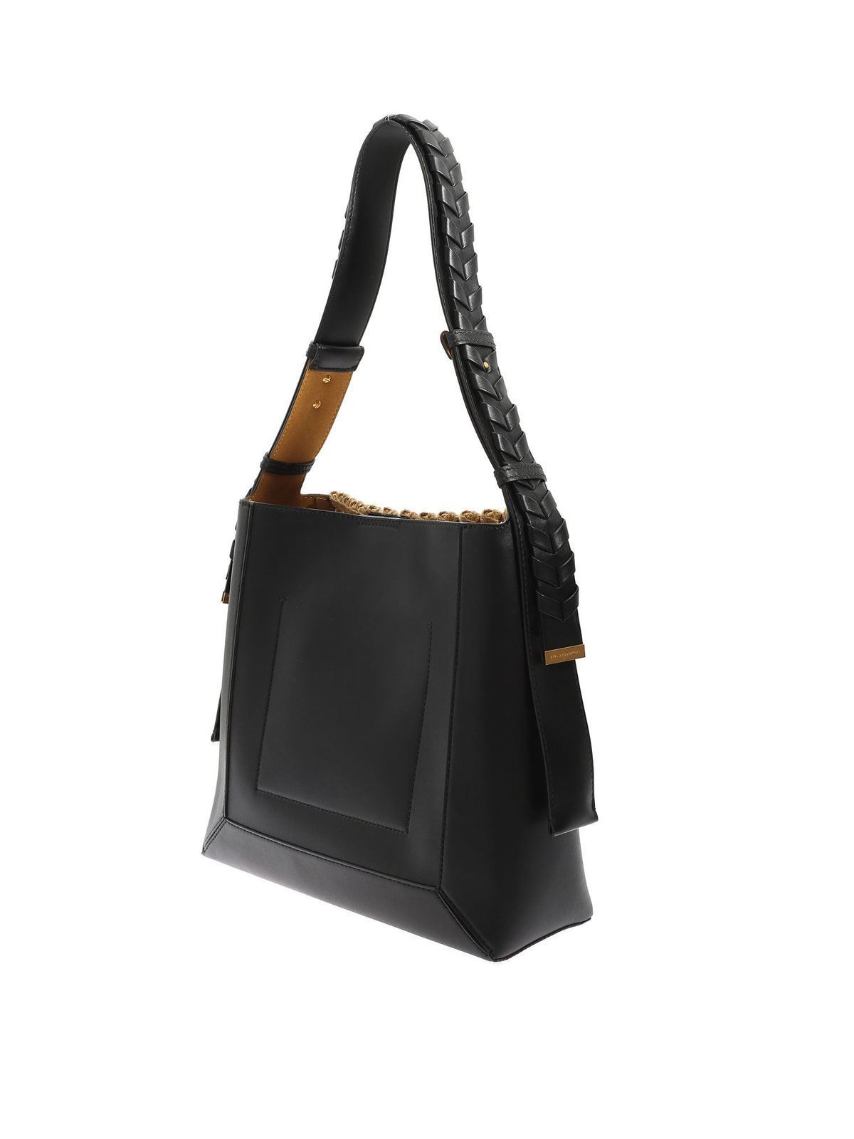 AESTHER EKME: shoulder bag for woman - Beige  Aesther Ekme shoulder bag  DEMI LUNE online at