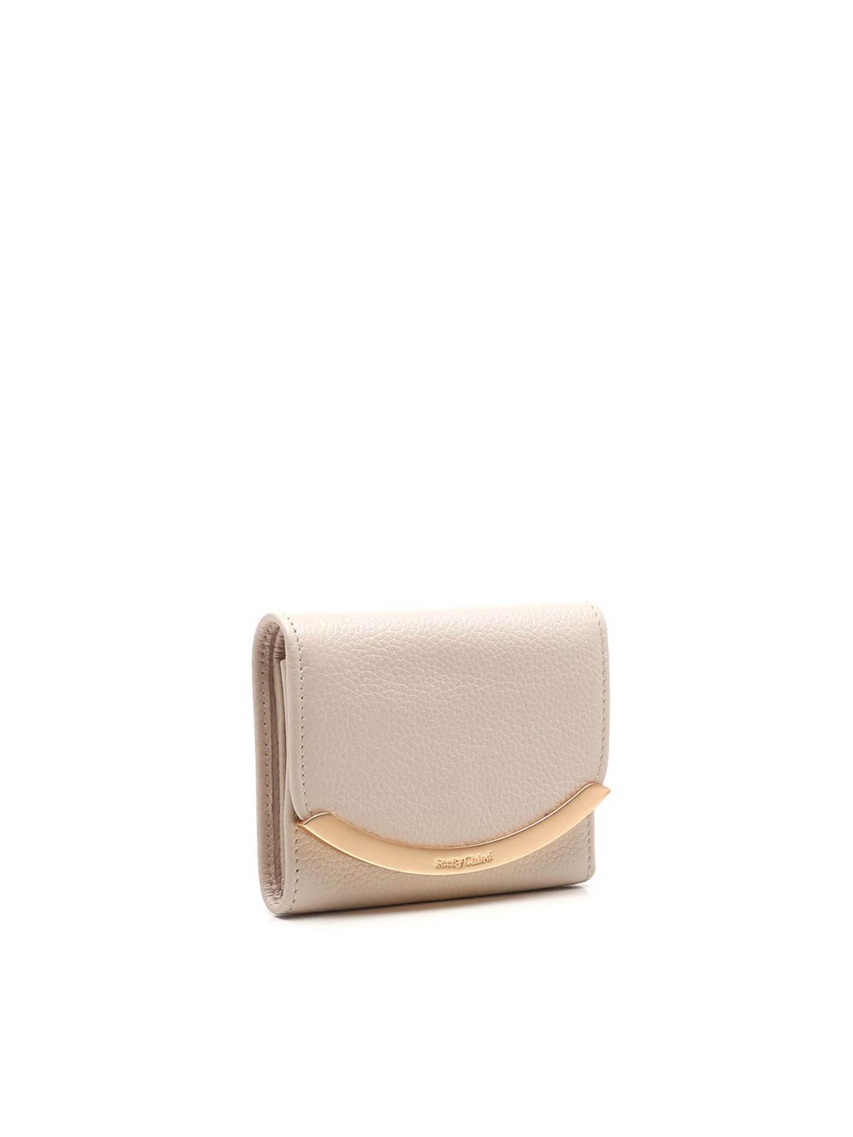 See by Chloé 財布 - Lizzie S - ベージュ | CHS17WP58034924H See by Chloé 財布 - Lizzie S - ベージュ | CHS17WP58034924H