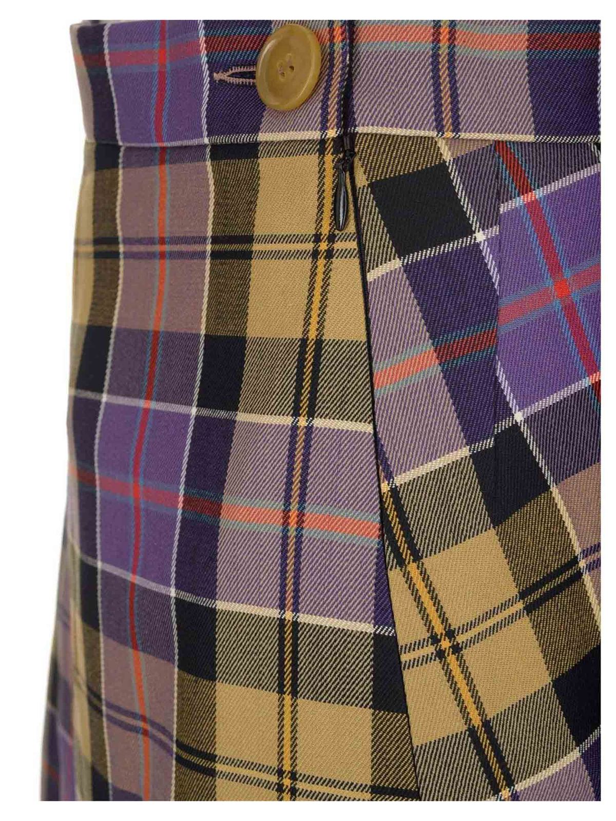 ミニスカート VIVIENNE WESTWOOD MIDI INFINITY SKIRT Lunghe VIVIENNE WESTWOOD Midi Infinity Skirt of Women | Ventis